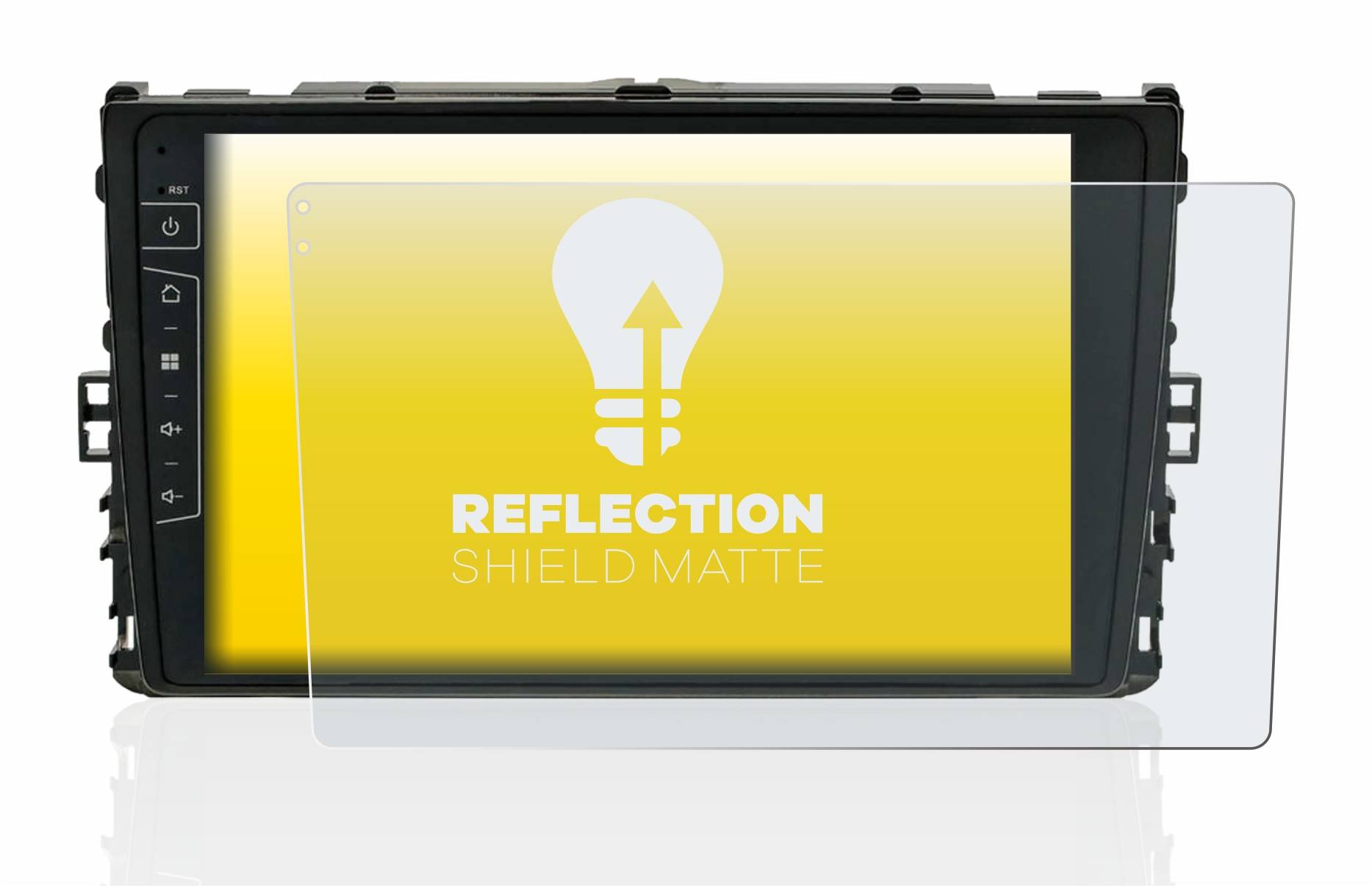 upscreen Schutzfolie für Dynavin D8-DF63 10.1" Folie Matt Entspiegelt Anti-Reflex