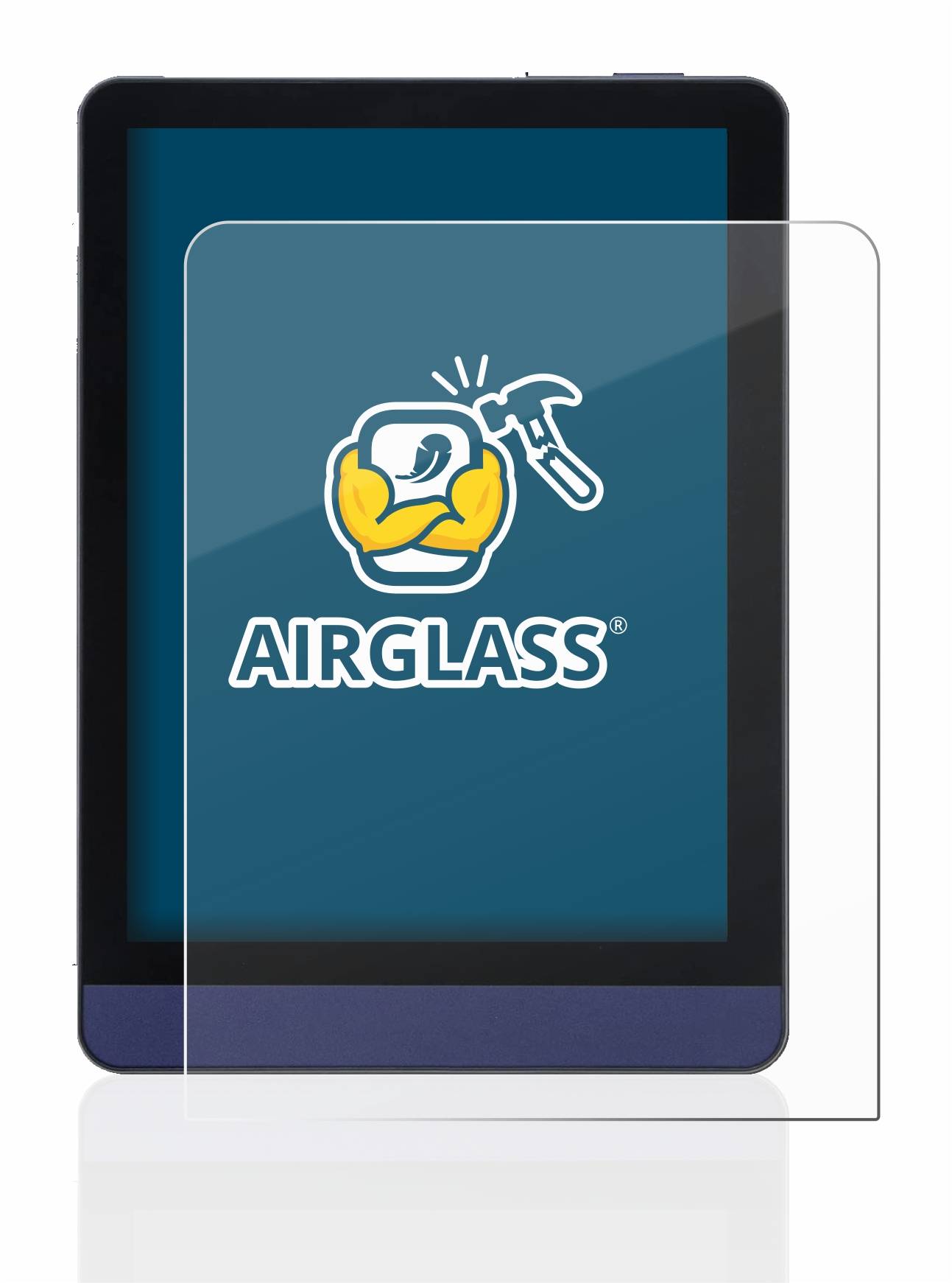 BROTECT AirGlass Flexible Schutz Glas Folie für Meebook M6 6" Klar Transparent