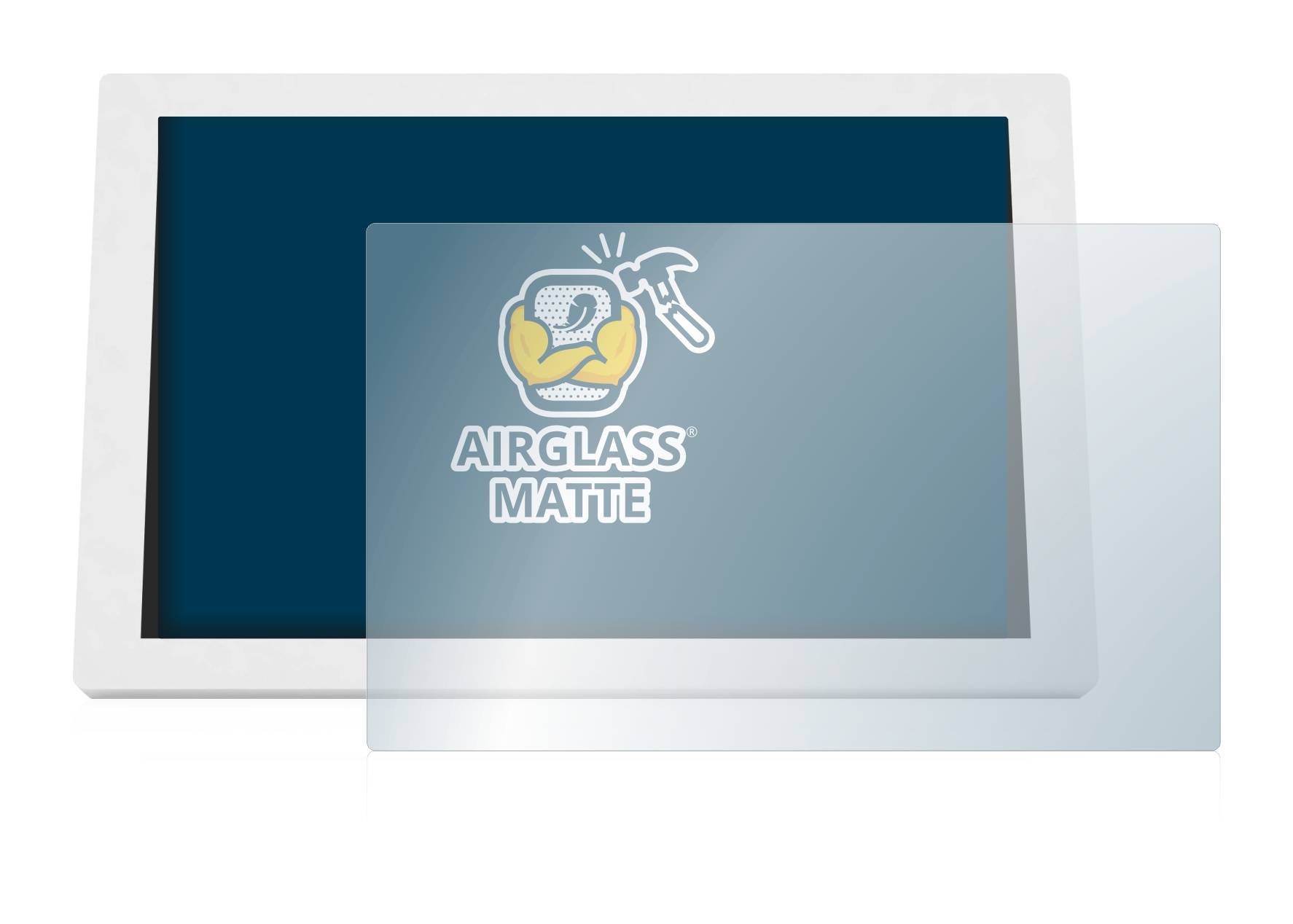 BROTECT AirGlass Flexible Schutz Glas Folie für WetterOnline Home 3 Matt Entspiegelt