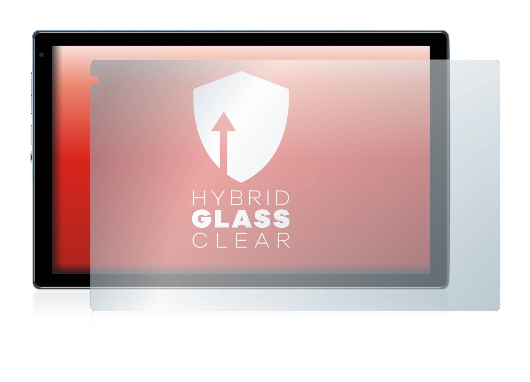 upscreen Hybrid Glass Clear Premium Schutzglas Folie für HiGrace TP1036