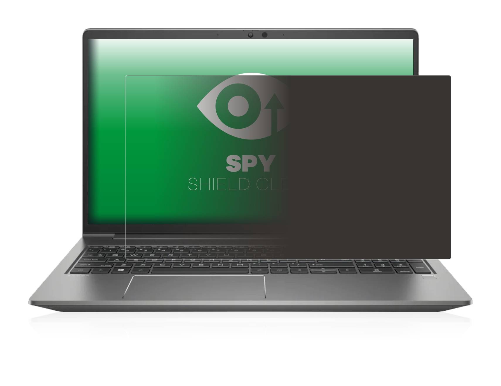 upscreen Spy Shield Clear Premium Blickschutzfolie für HP Zbook Power
