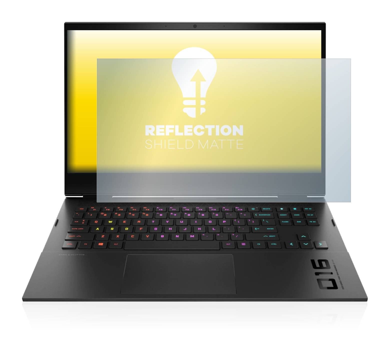 upscreen Reflection Shield Matte Premium Displayschutzfolie für HP Omen