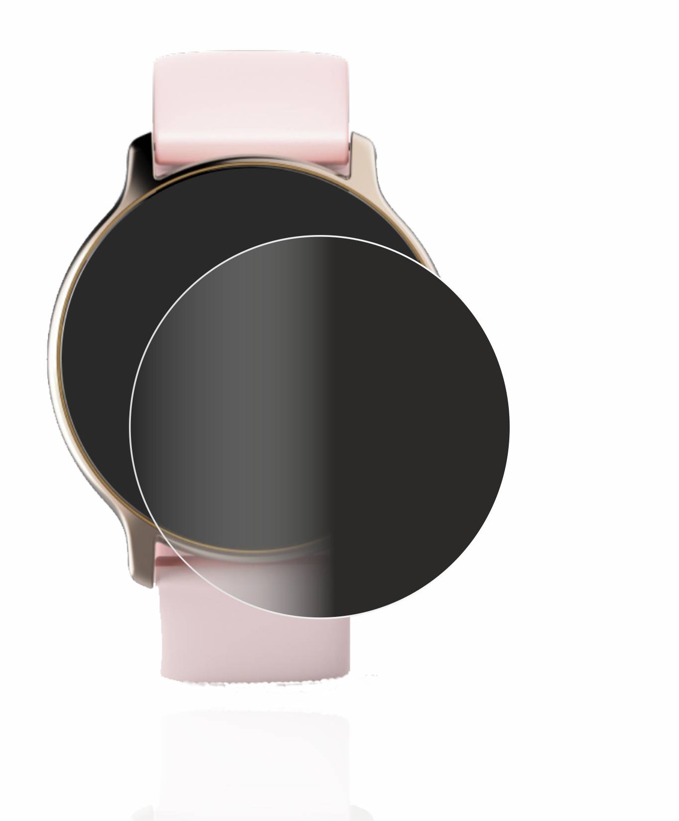 upscreen Spy Shield Clear Premium Blickschutzfolie für Hama Fit Watch