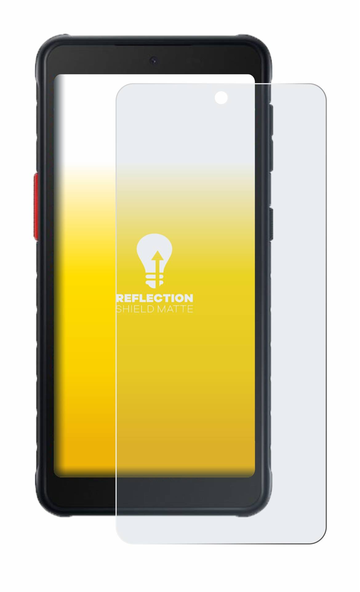 upscreen Schutzfolie für Samsung Galaxy XCover 5 Enterprise Edition Folie Matt Entspiegelt Anti-Reflex