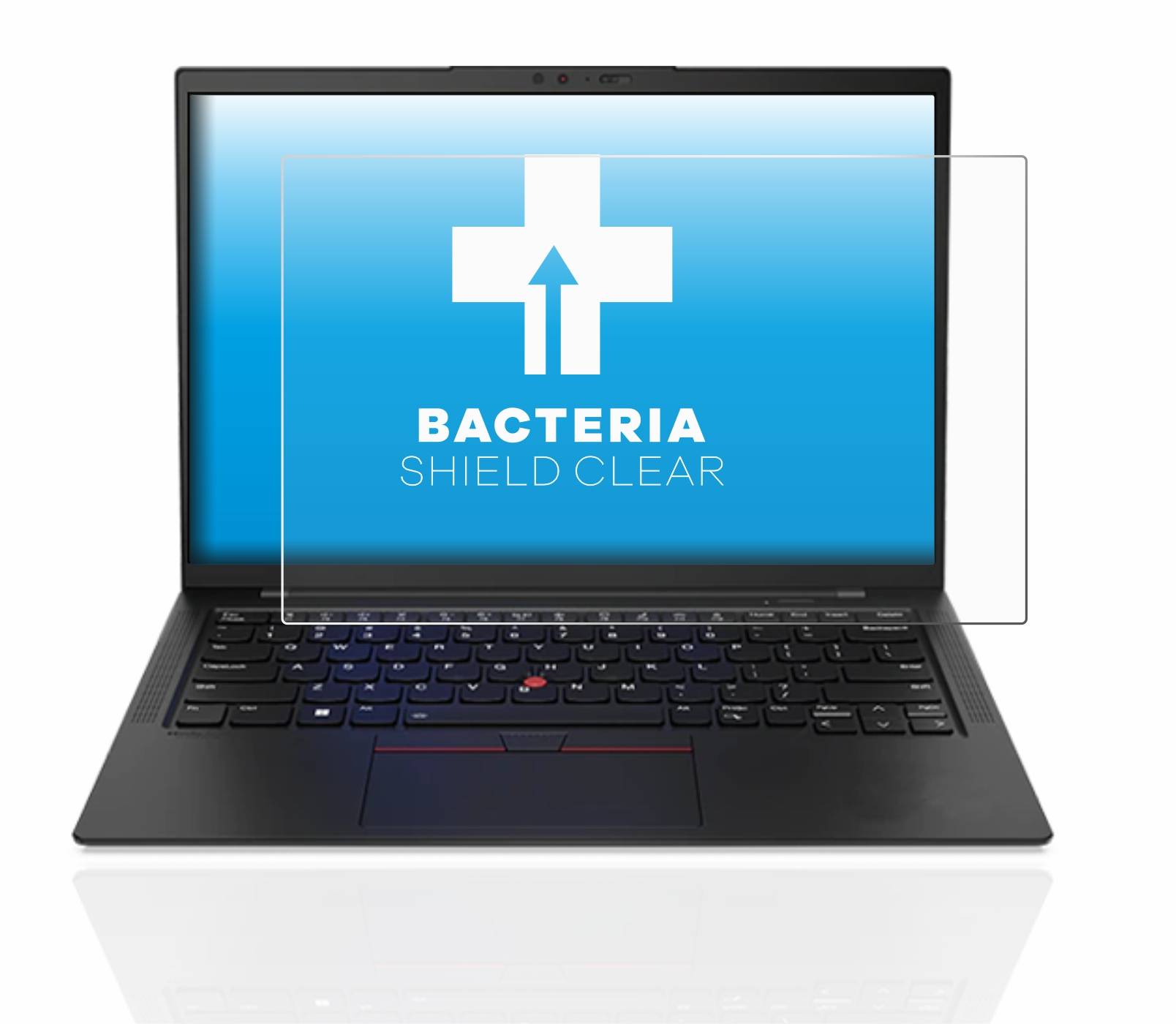 upscreen Bacteria Shield Clear Premium Antibakterielle Displayschutzfolie für Lenovo