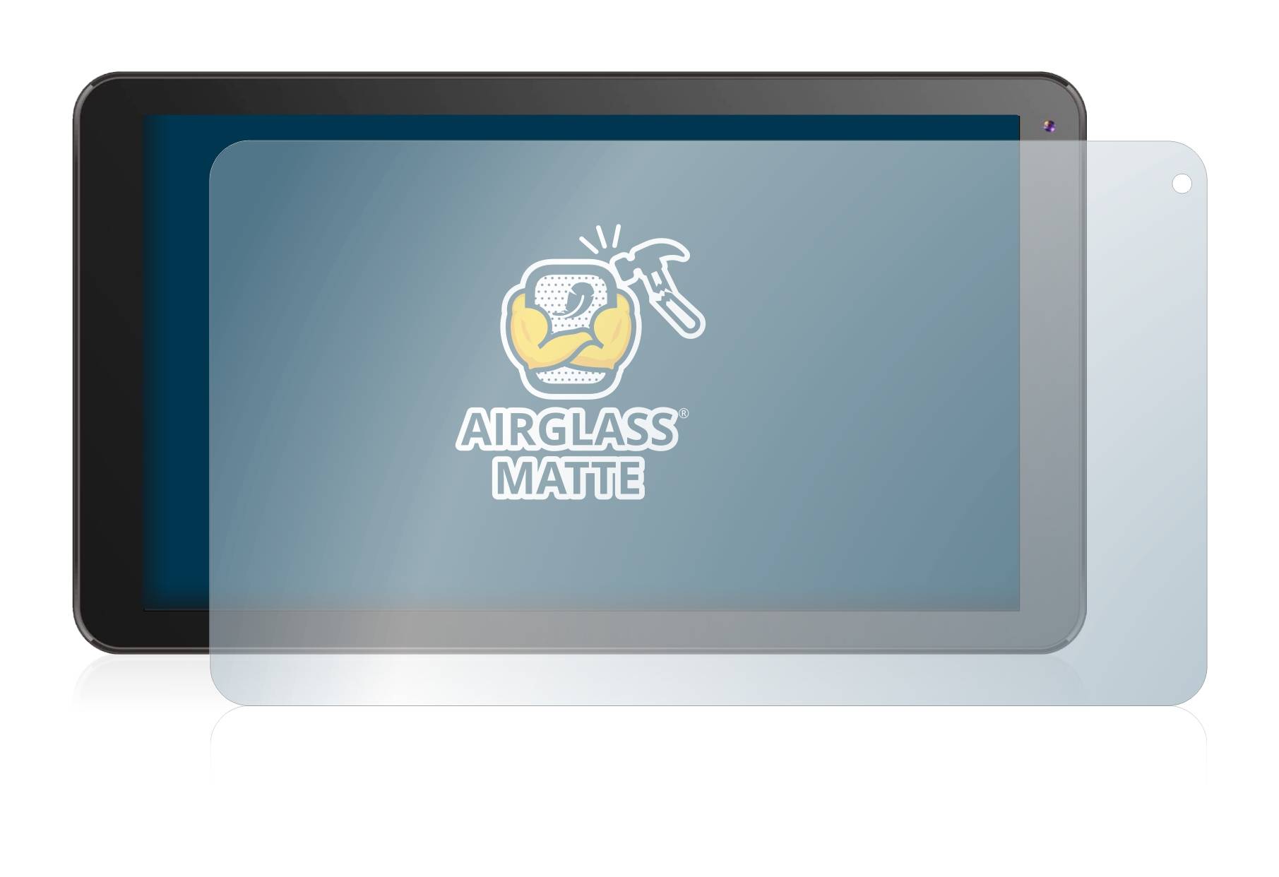 BROTECT AirGlass Matte Schutzglas Folie für Logicom La Tab