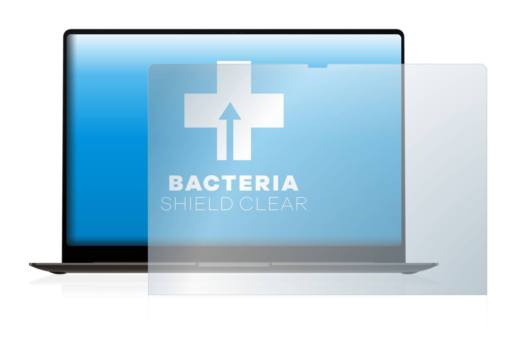 upscreen Bacteria Shield Clear Premium Antibakterielle Displayschutzfolie für Samsung Galaxy