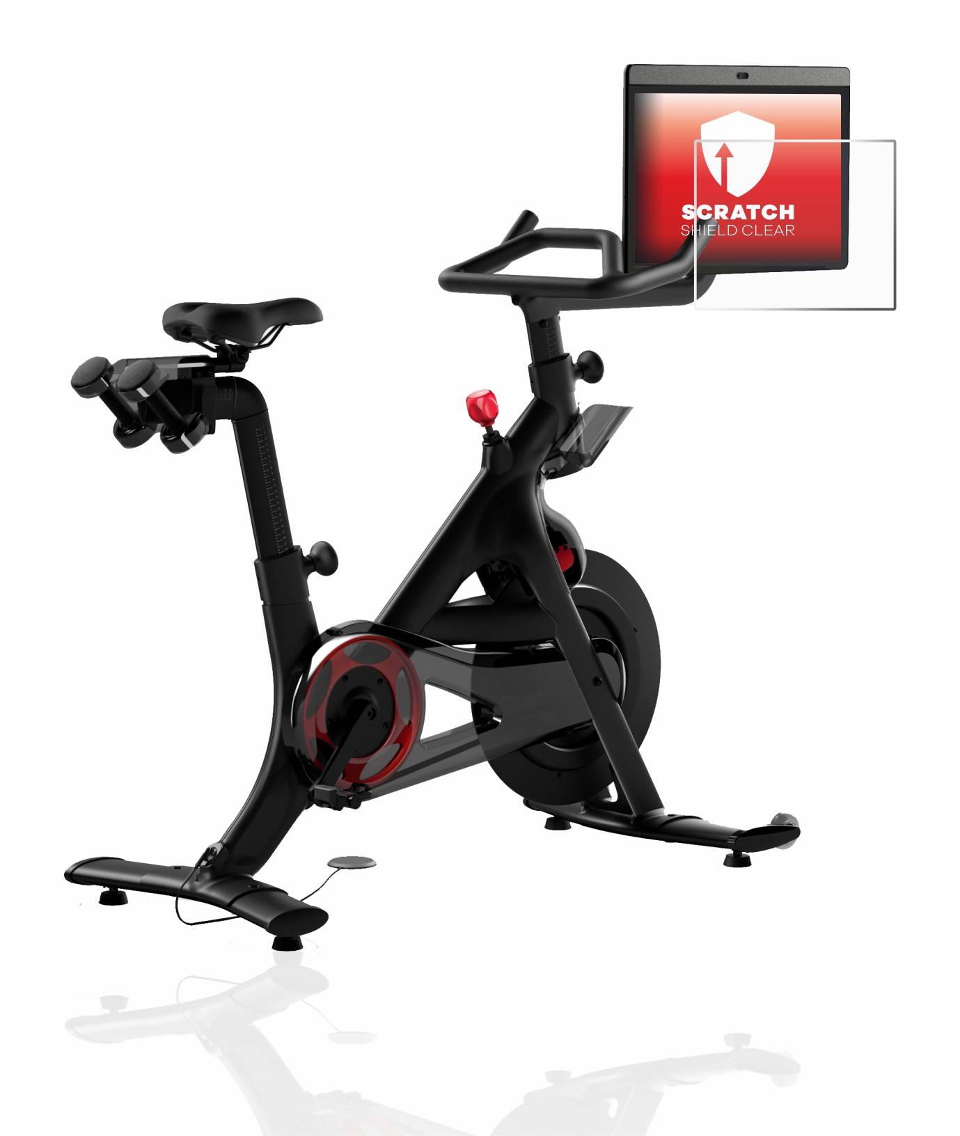 upscreen Schutzfolie für Peloton Bike Plus Kratzschutz Anti-Fingerprint Klar