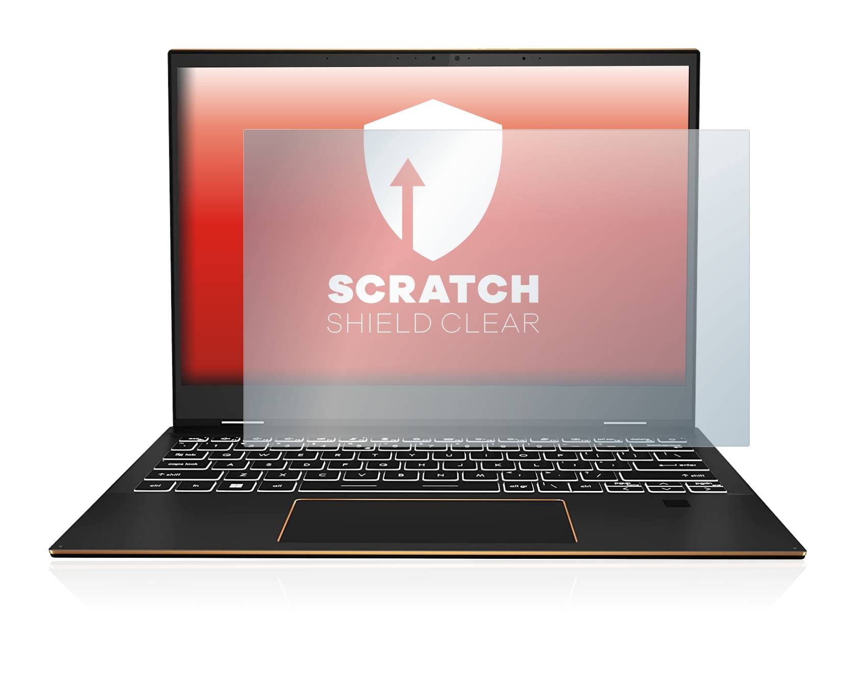 upscreen Scratch Shield Clear Premium Displayschutzfolie für MSI Summit E13 Flip
