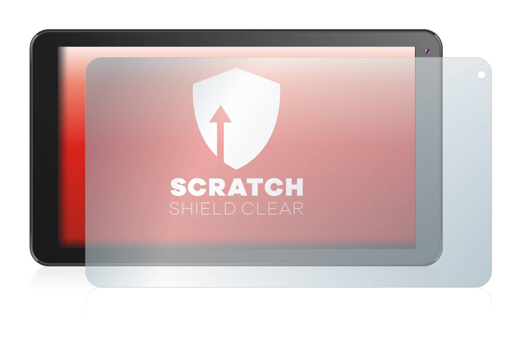 upscreen Scratch Shield Clear Premium Displayschutzfolie für Logicom La Tab