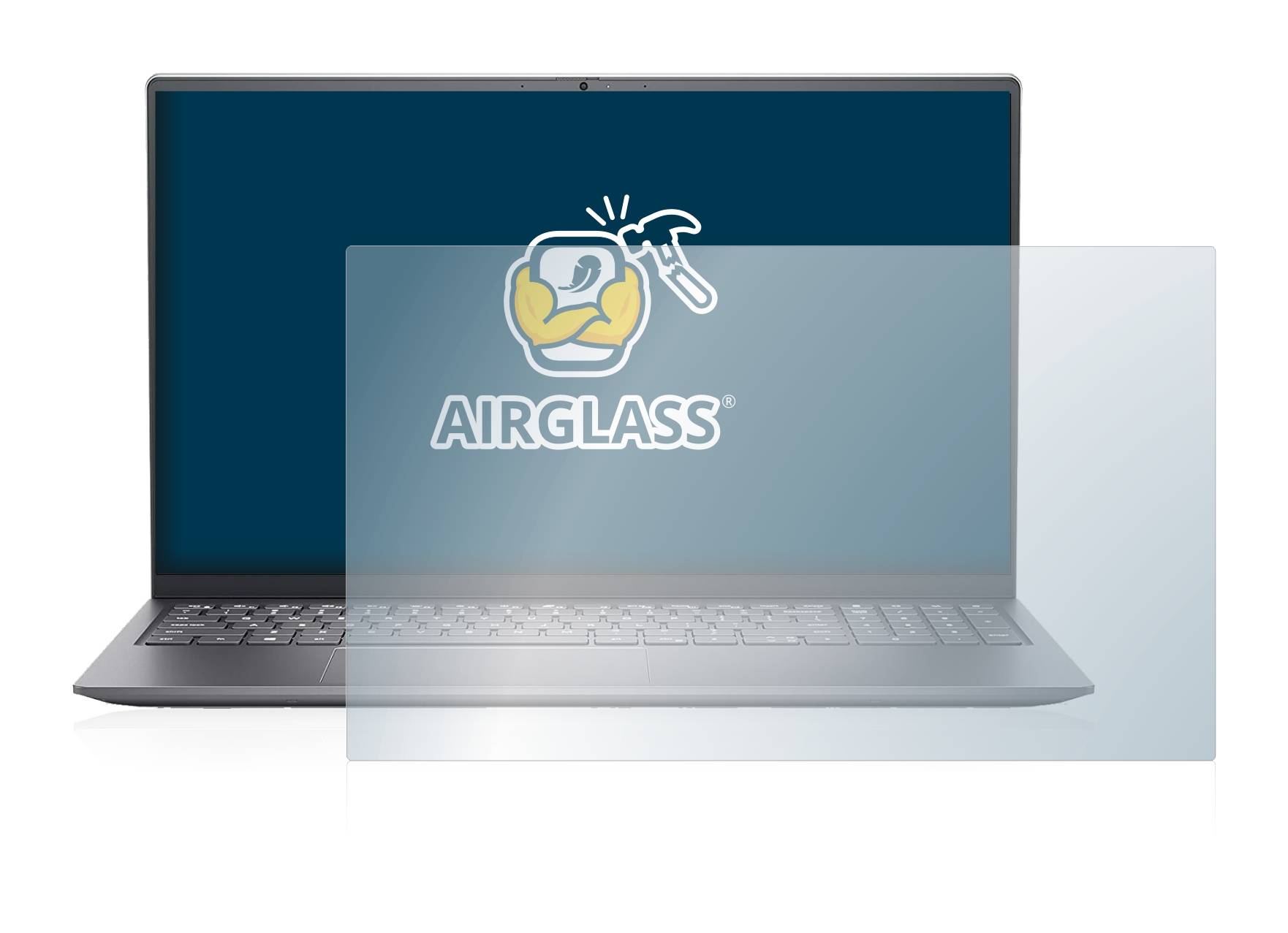 BROTECT AirGlass Schutzglas Folie für Dell Inspiron 15