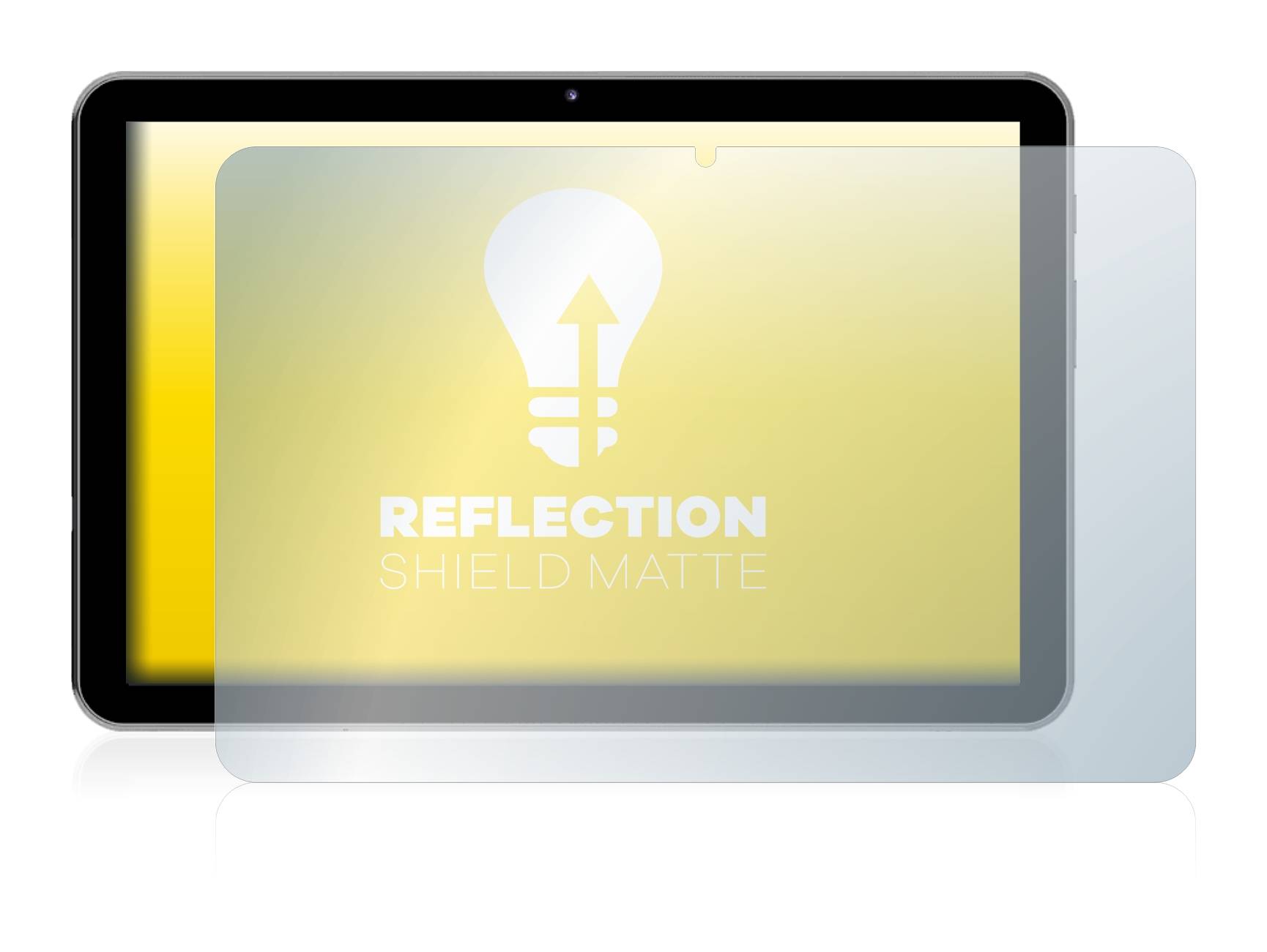 upscreen Reflection Shield Matte Premium Displayschutzfolie für Peaq PET