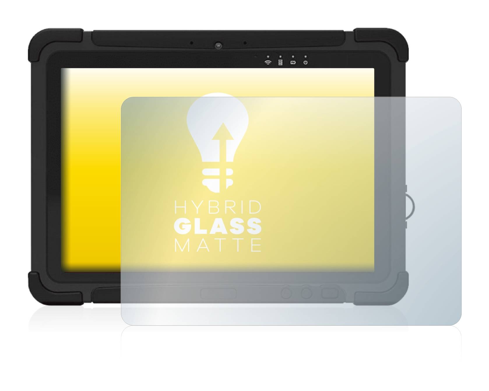 upscreen Hybrid Glass Matte Premium Schutzglas Folie für Honeywell