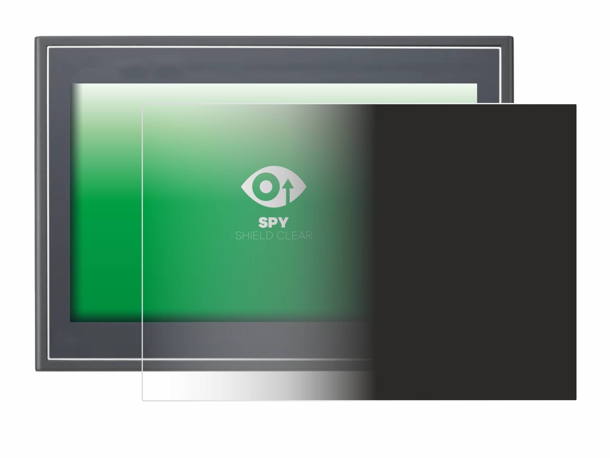 upscreen Spy Shield Clear Premium Blickschutzfolie für Delta
