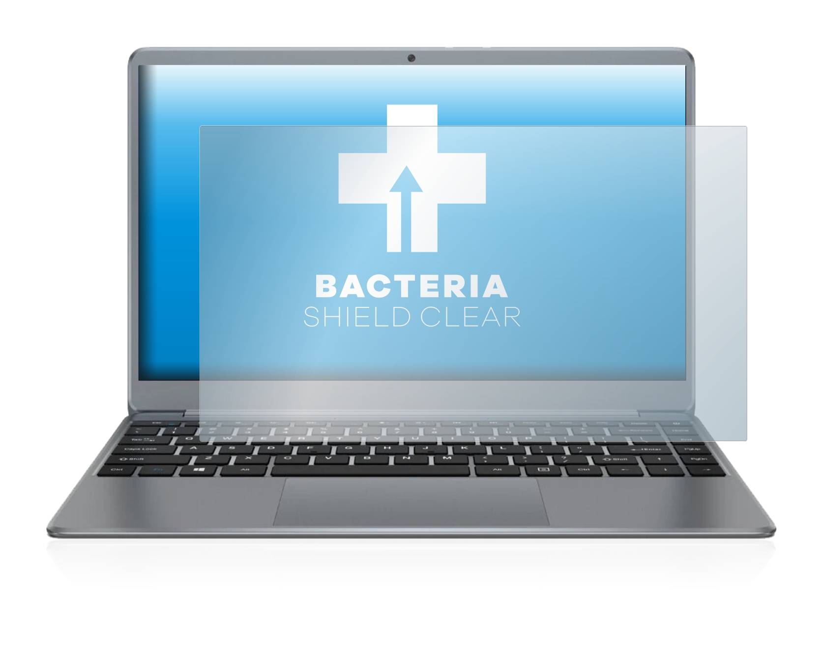 upscreen Bacteria Shield Clear Premium Antibakterielle Displayschutzfolie für Teclast F7