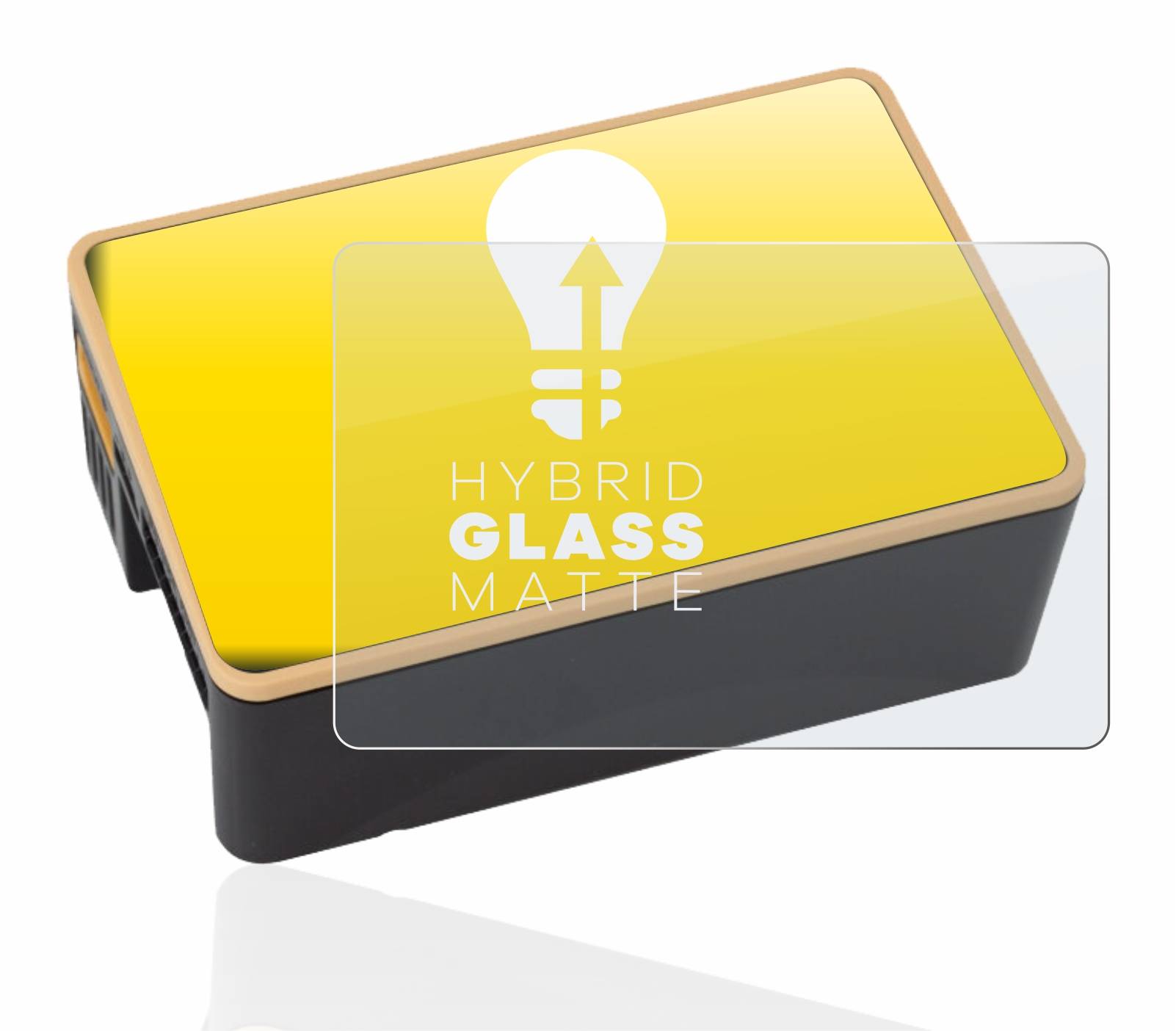 upscreen Hybrid Glass Matte Premium Schutzglas Folie für Junsi iCharger