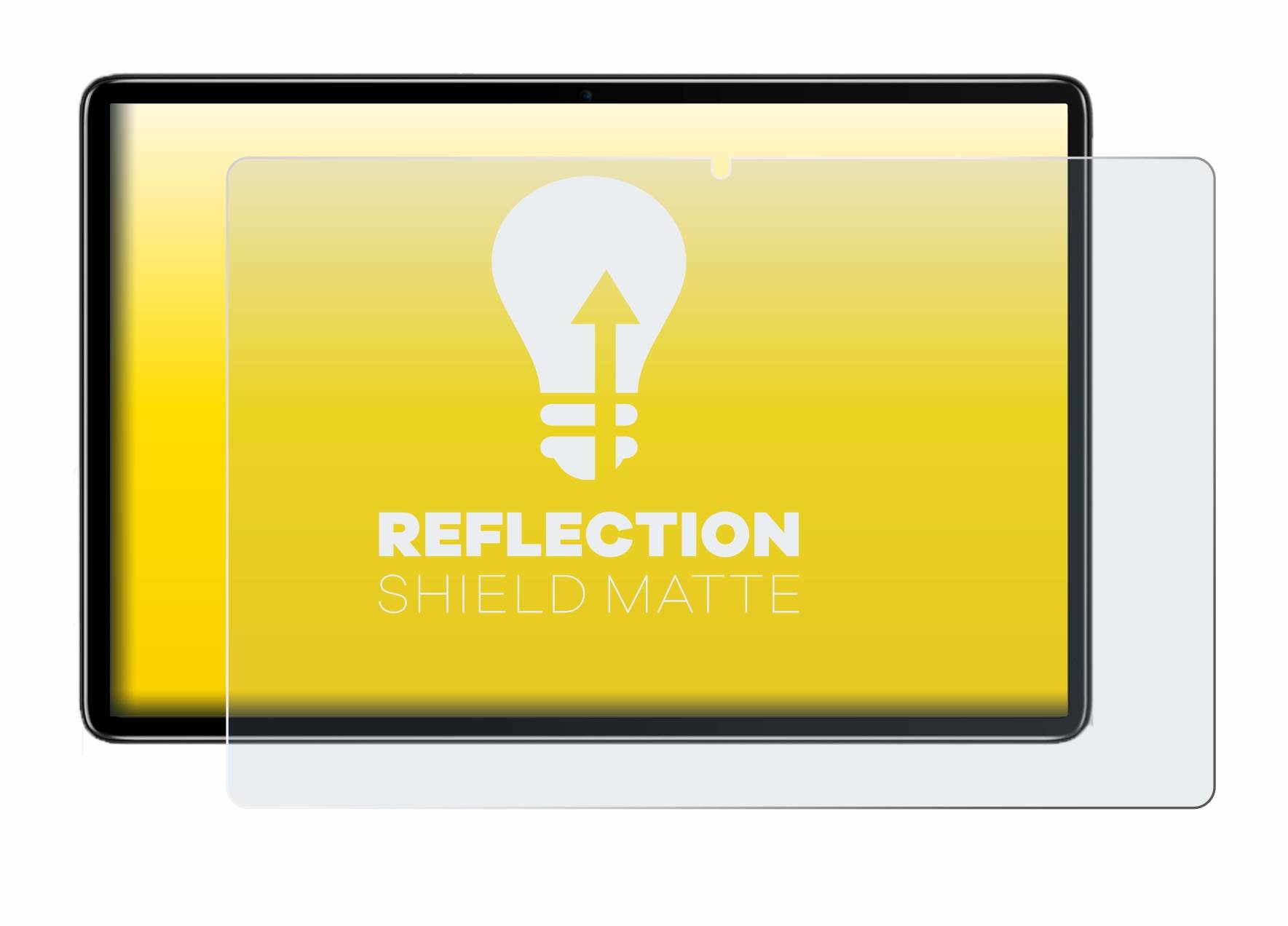 upscreen Reflection Shield Matte Premium Displayschutzfolie für Blackview Oscal Pad