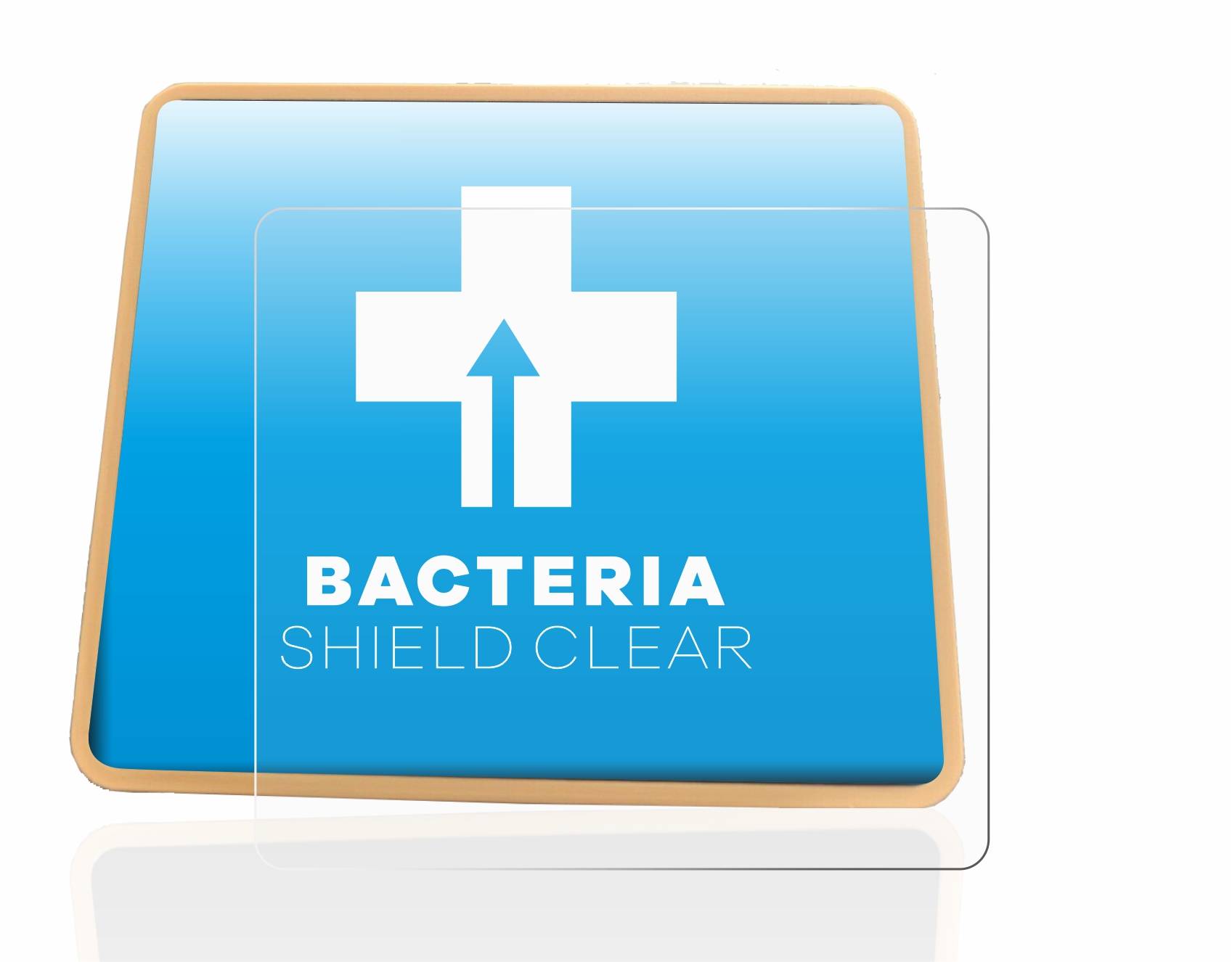 upscreen Bacteria Shield Clear Premium Antibakterielle Displayschutzfolie für Junsi iCharger