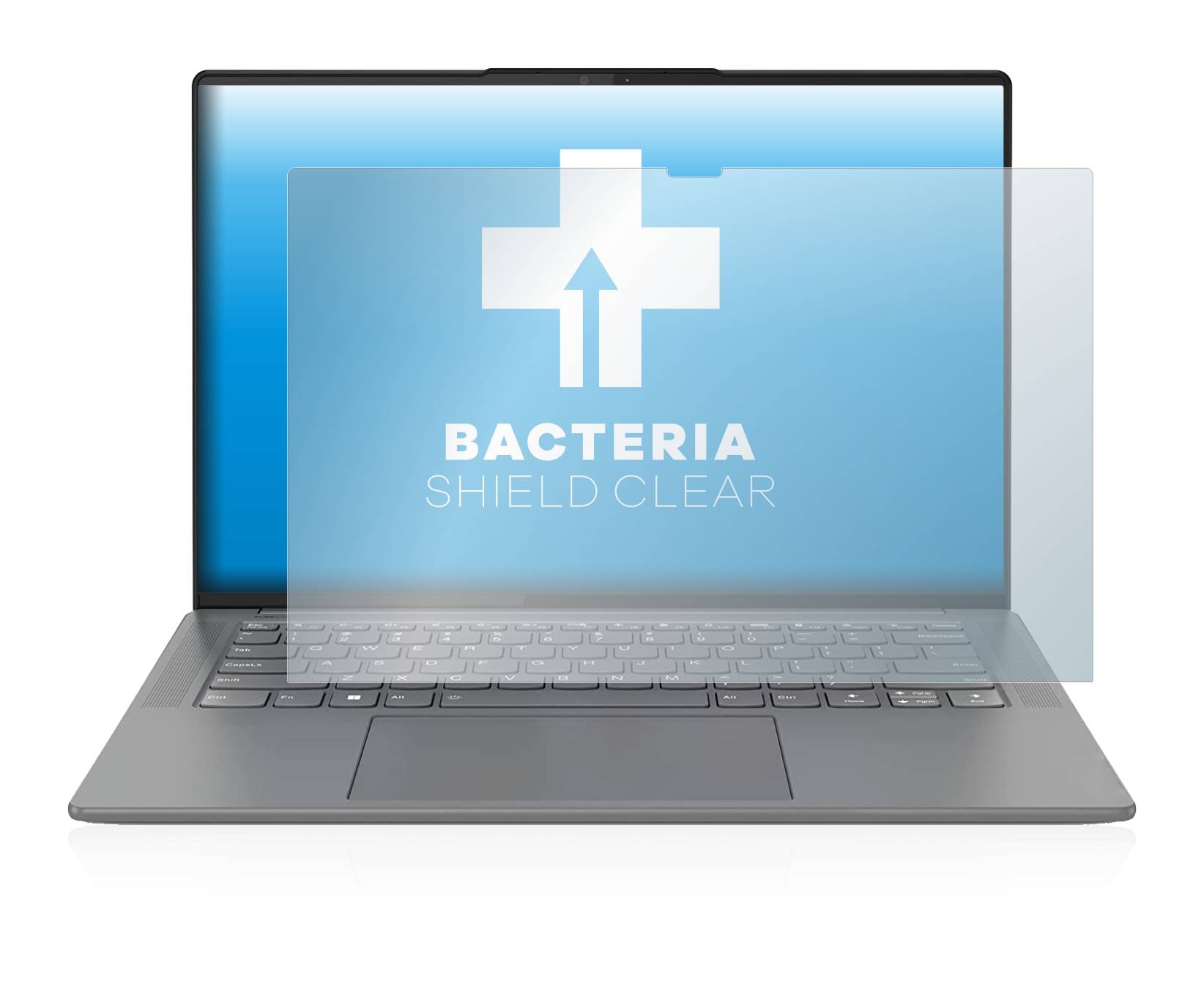upscreen Bacteria Shield Clear Premium Antibakterielle Displayschutzfolie für Lenovo Yoga
