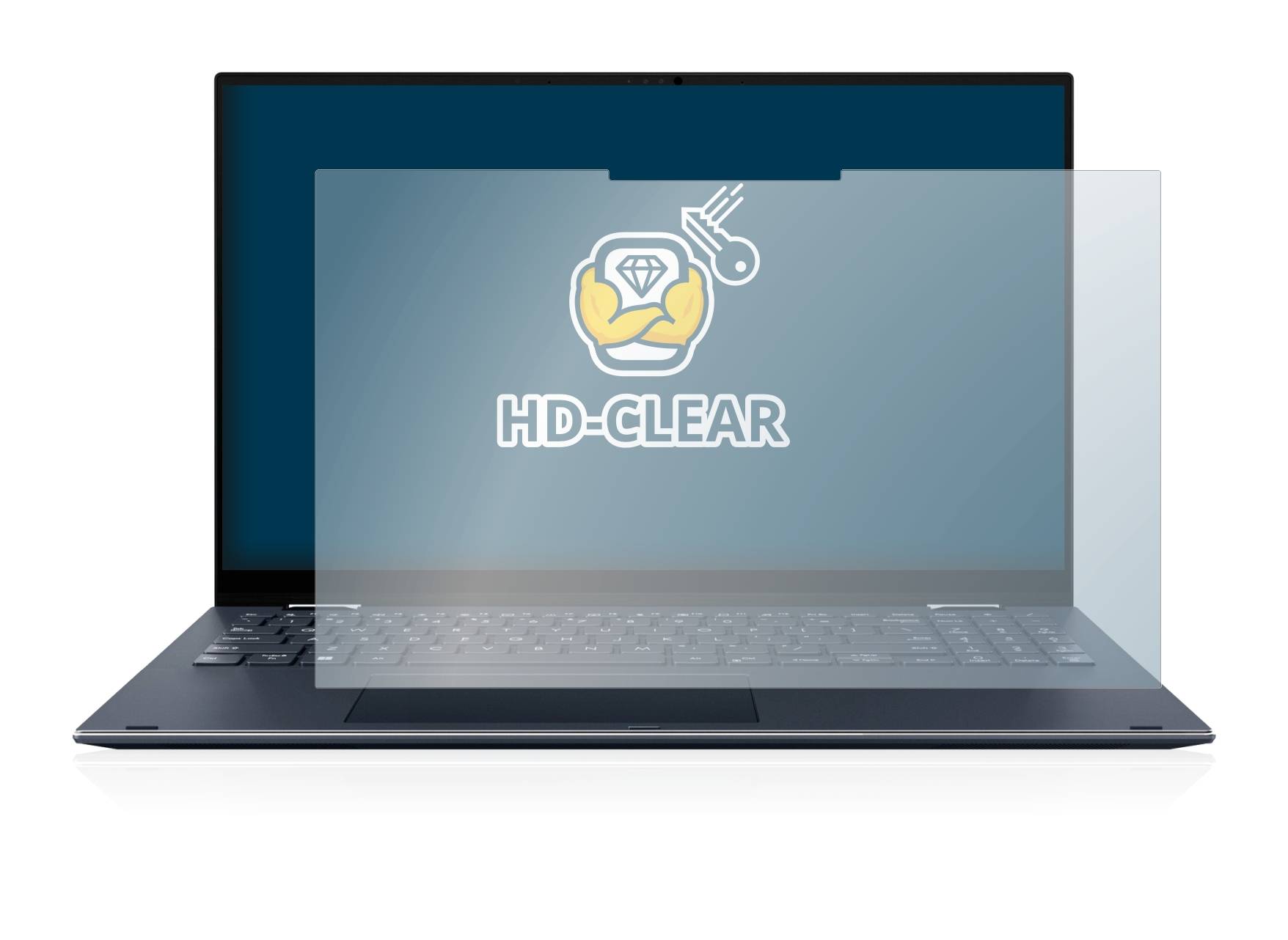 BROTECT HD-Clear Displayschutzfolie für Asus ZenBook Pro 15 Flip
