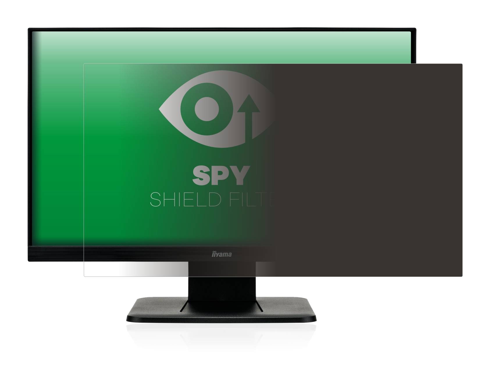 upscreen Spy Shield Filter Premium Blickschutzfilter für Iiyama ProLite