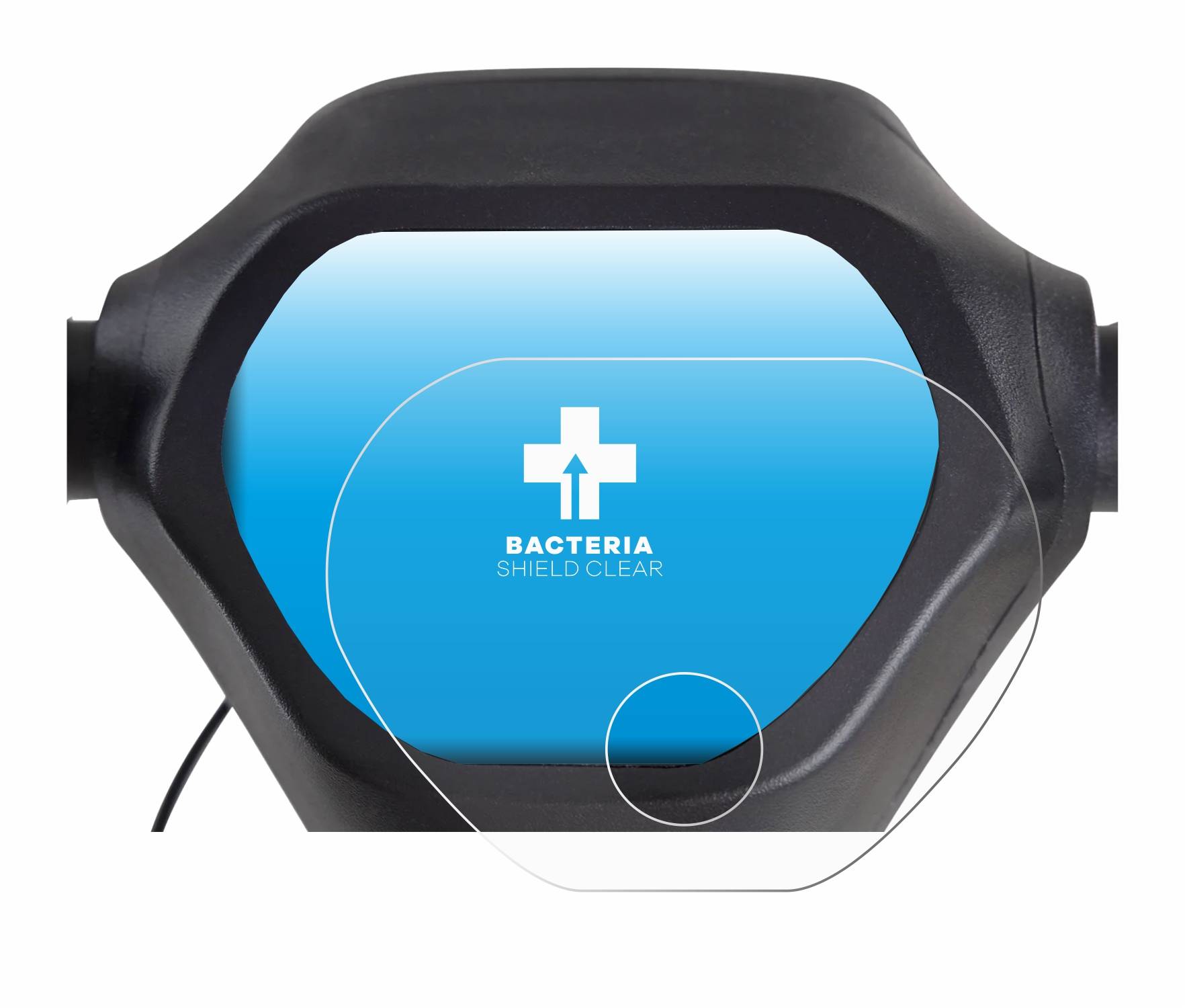 upscreen Bacteria Shield Clear Premium Antibakterielle Displayschutzfolie für Epowerfun