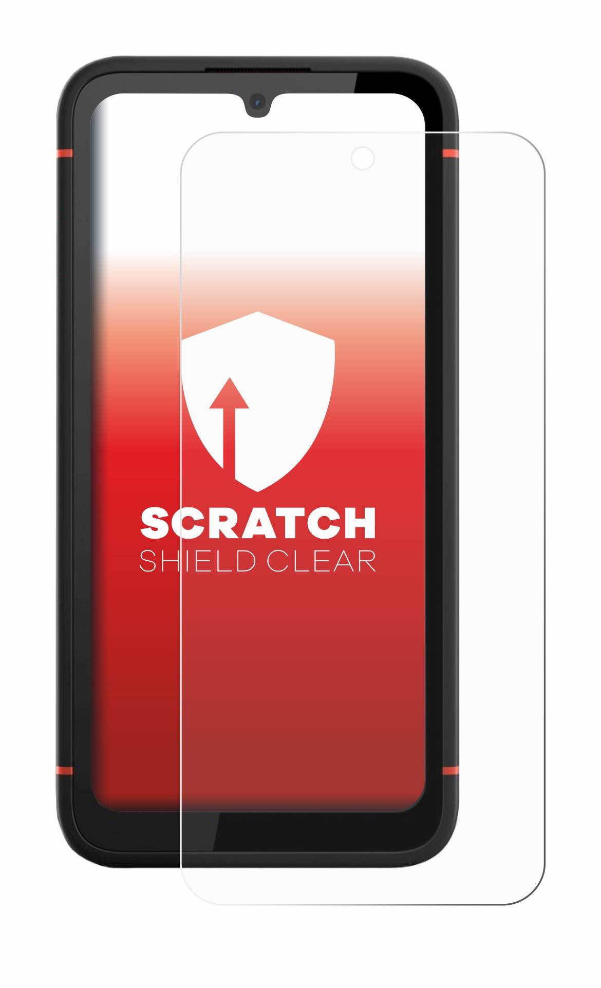upscreen Schutzfolie für Gigaset GX4 / GX4 Pro Kratzschutz Anti-Fingerprint Klar