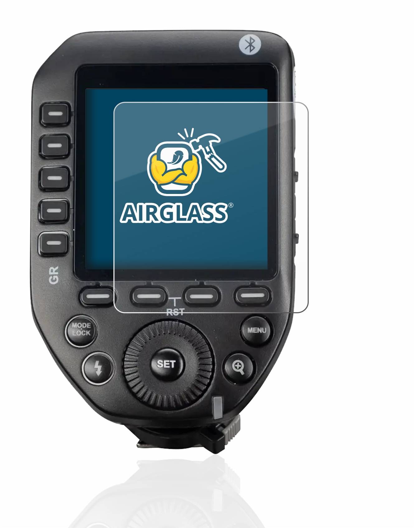 BROTECT AirGlass Flexible Schutz Glas Folie für Godox XPro II Klar Transparent