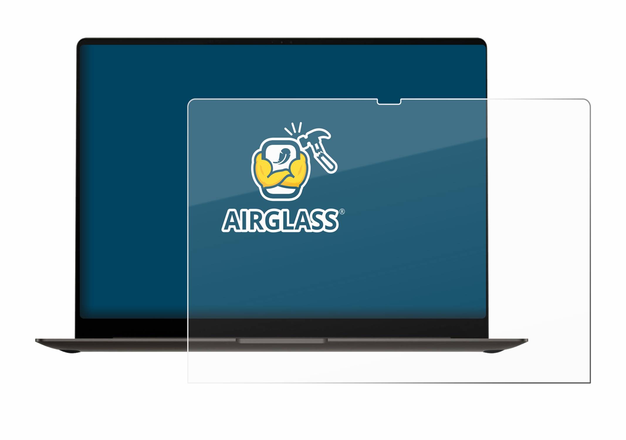 BROTECT AirGlass Schutzglas Folie für Samsung Galaxy Book3 Pro