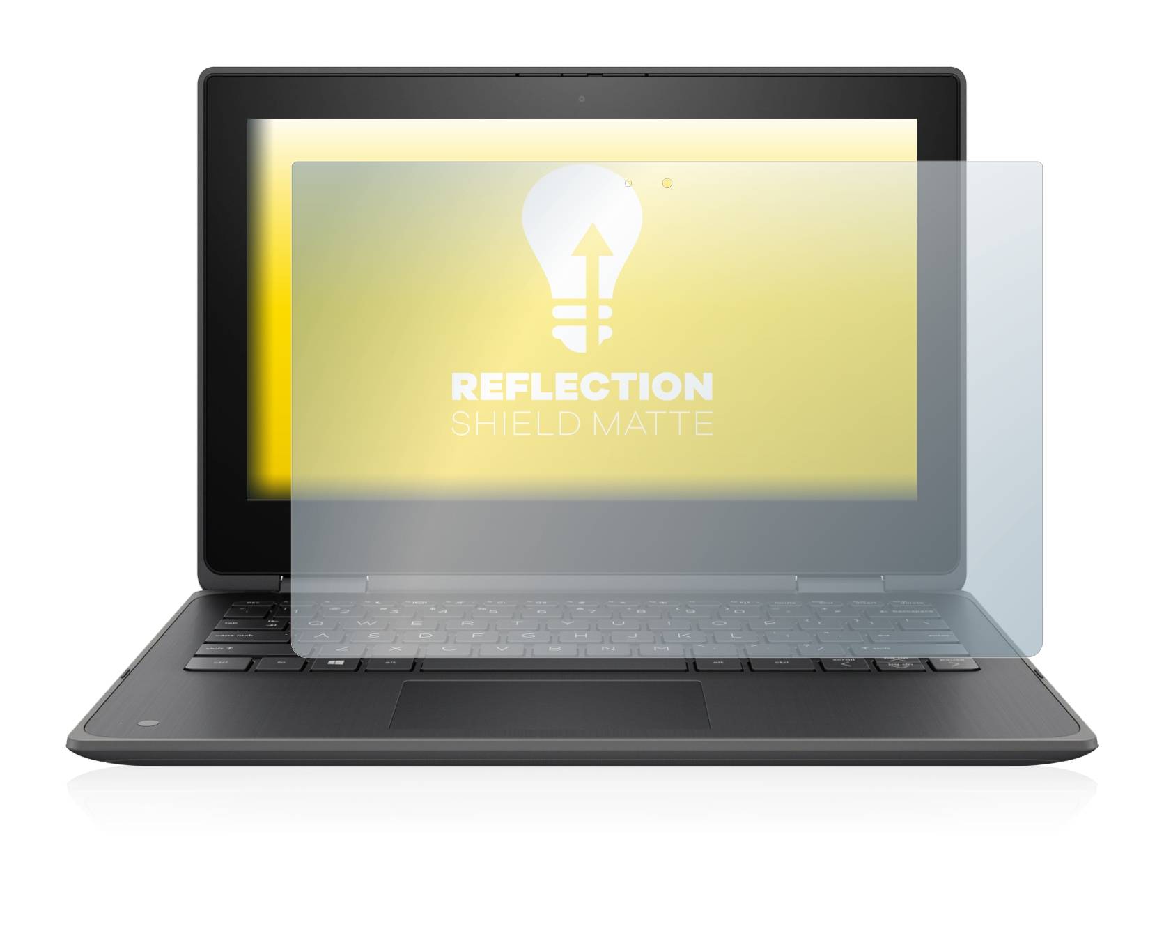 upscreen Reflection Shield Matte Premium Displayschutzfolie für HP ProBook X360 11 G5