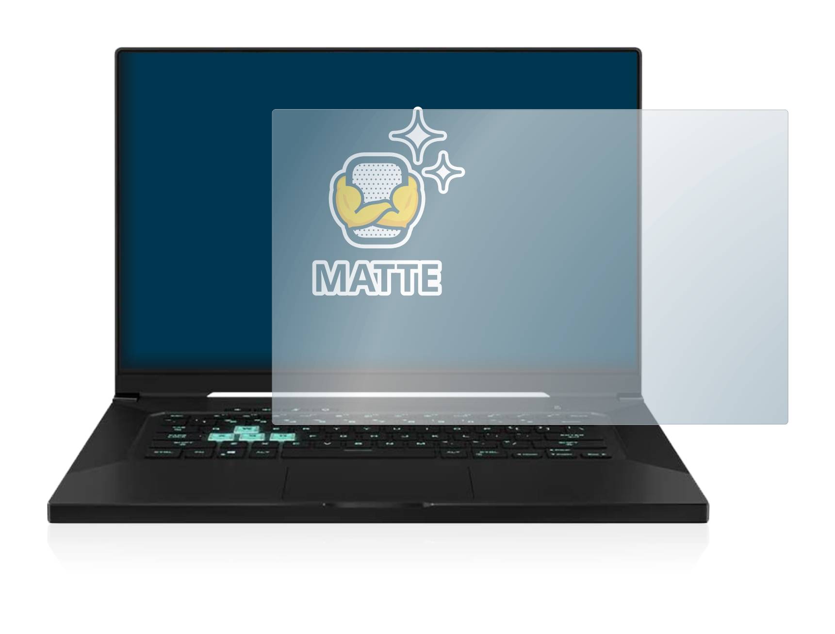 BROTECT Schutzfolie für ASUS TUF Dash F15 Folie Matt Entspiegelt