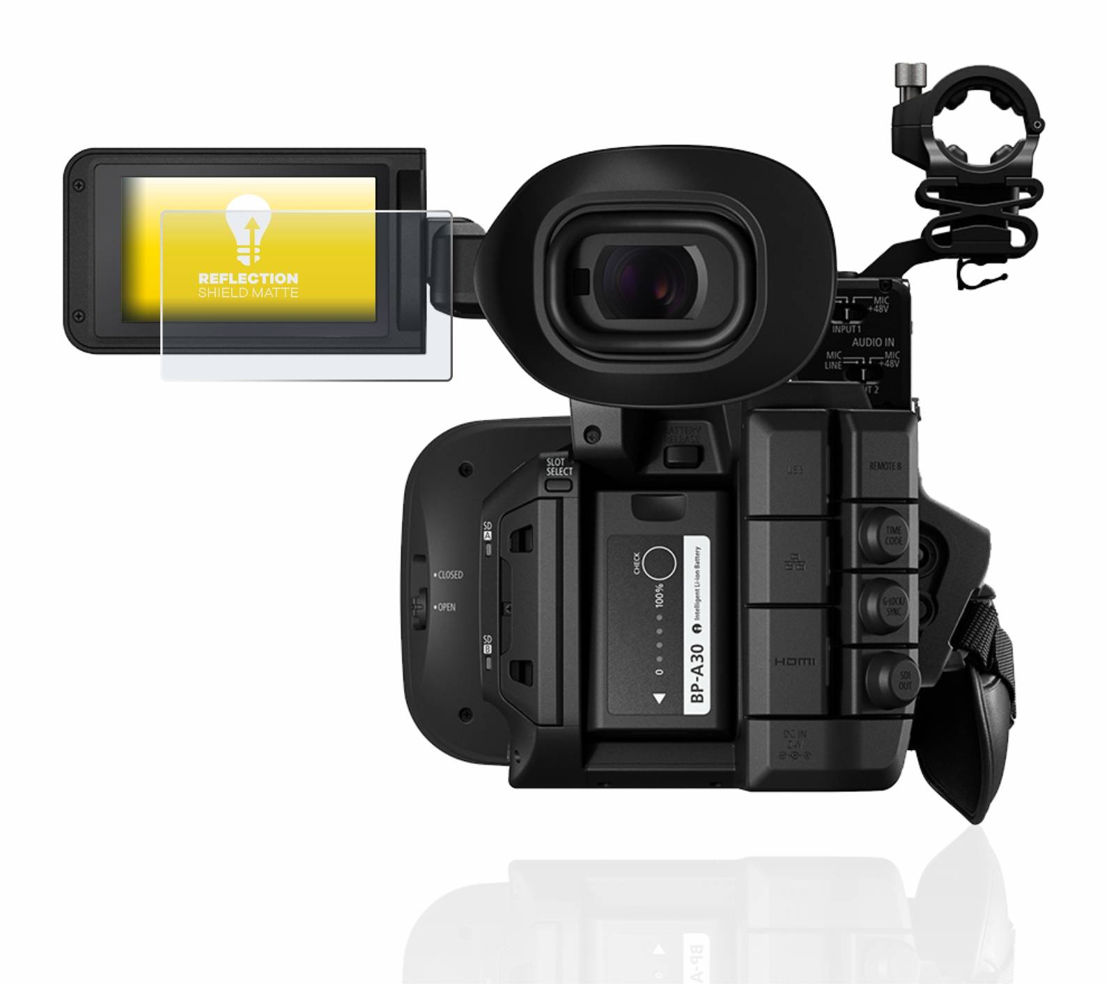 upscreen Reflection Shield Matte Premium Displayschutzfolie für Canon