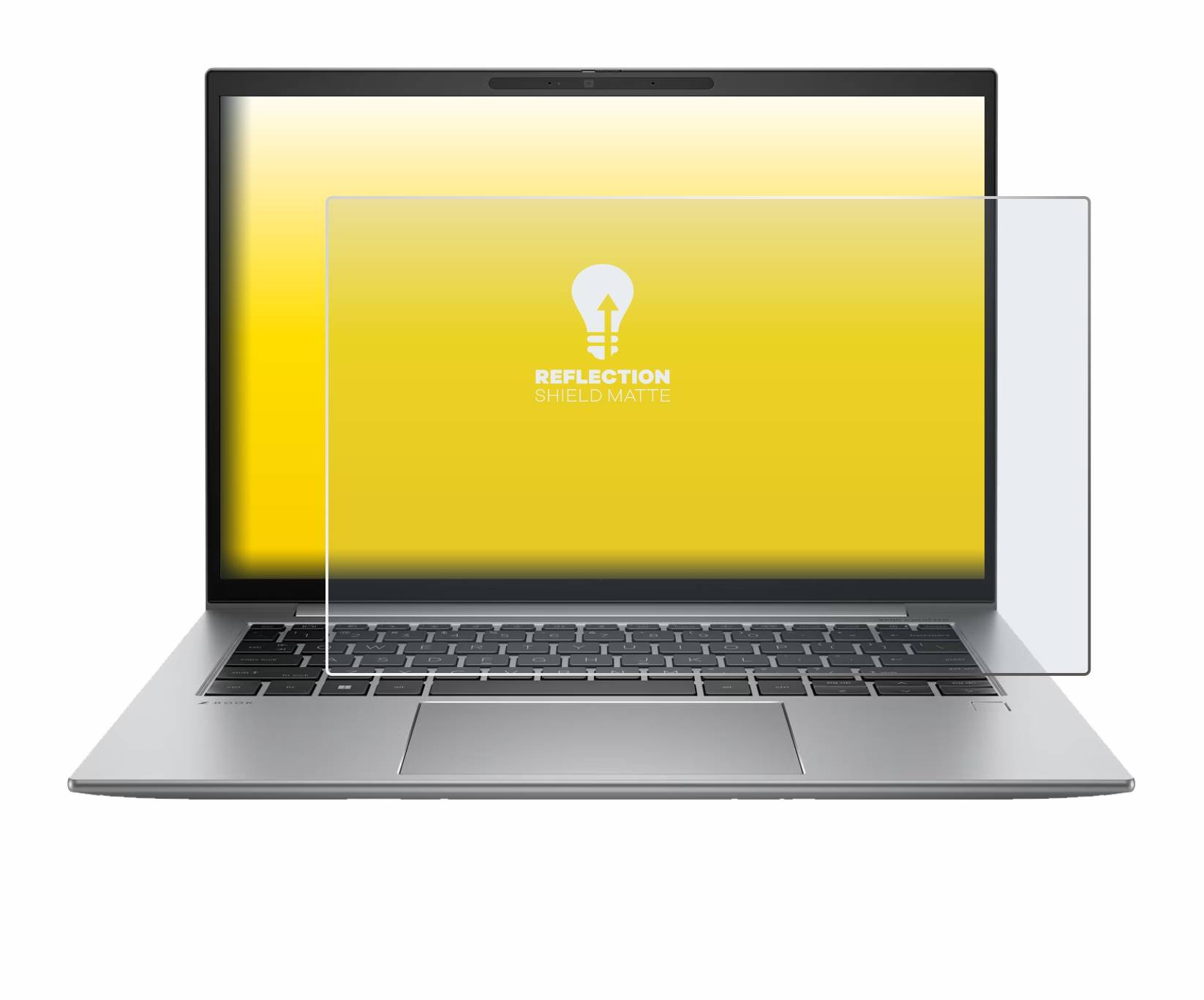 upscreen Reflection Shield Matte Premium Displayschutzfolie für HP Zbook Firefly 14