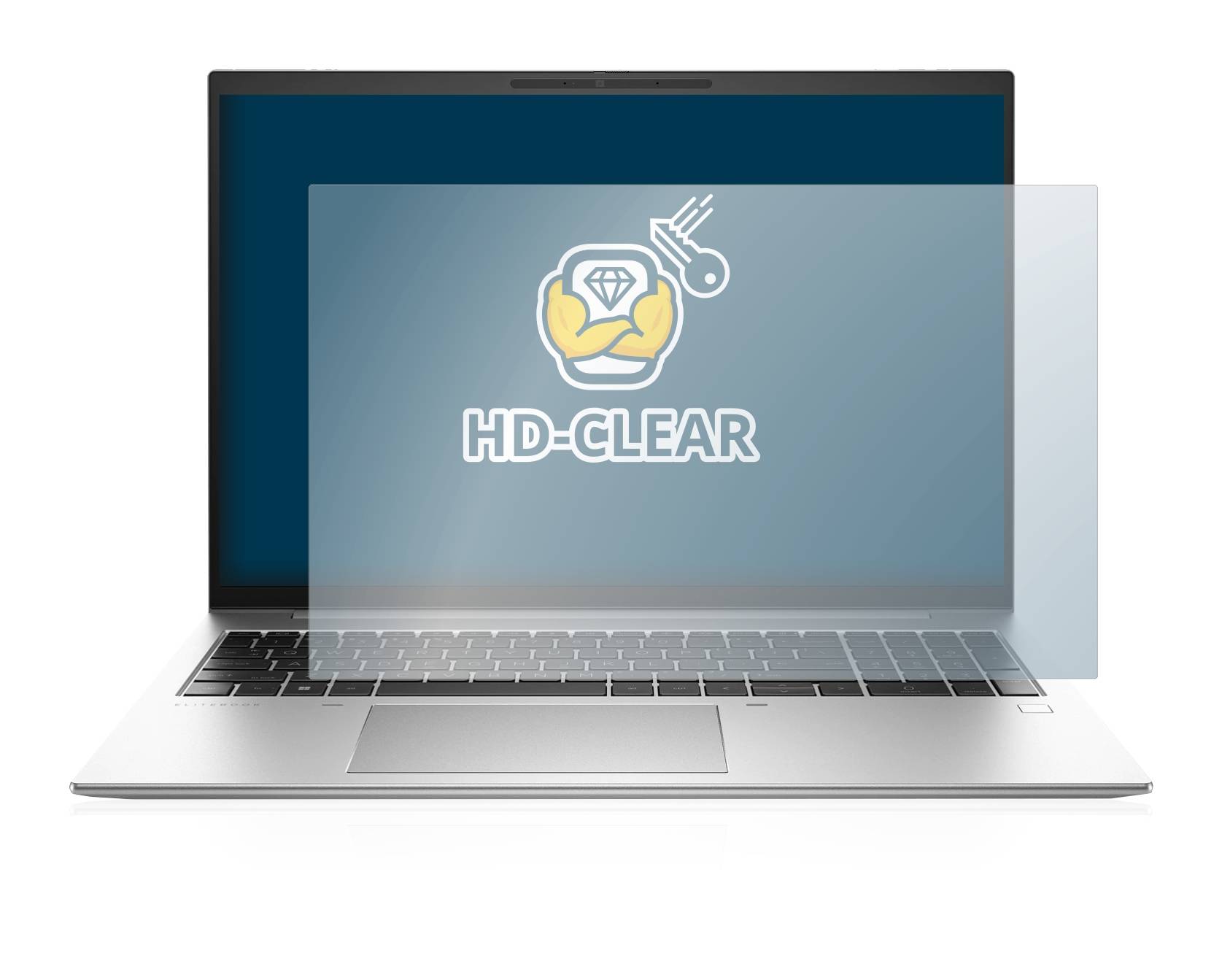 BROTECT HD-Clear Displayschutzfolie für HP EliteBook 865