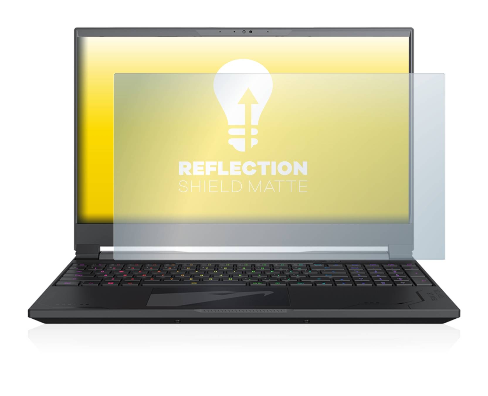 upscreen Reflection Shield Matte Premium Displayschutzfolie für Gigabyte AORUS 15X