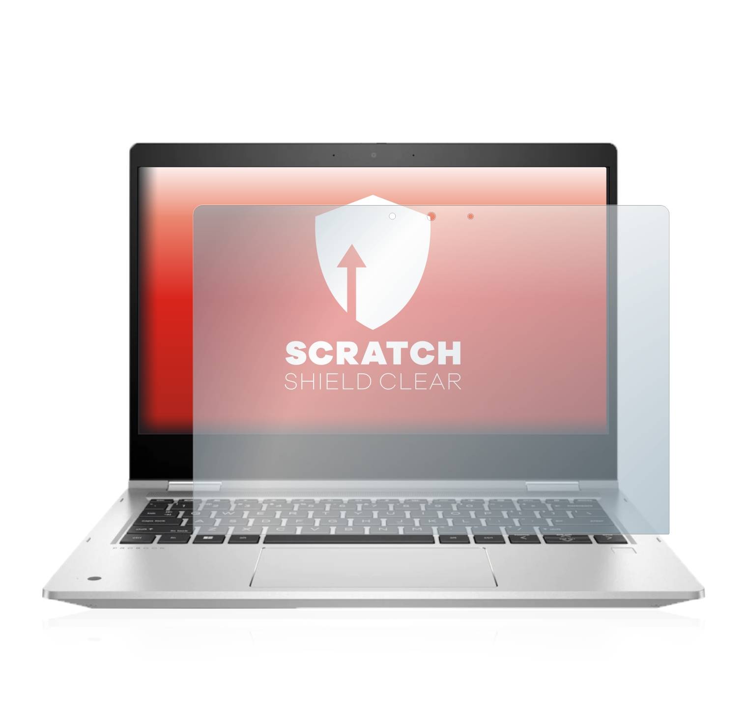 upscreen Scratch Shield Clear Premium Displayschutzfolie für HP ProBook x360 435