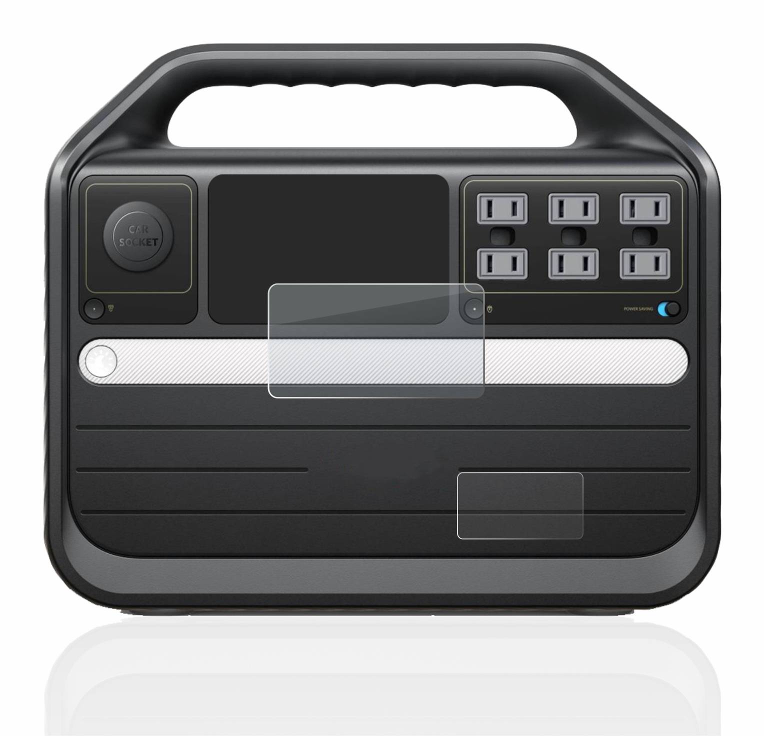 upscreen Scratch Shield Clear Premium Displayschutzfolie für Anker Powerhouse
