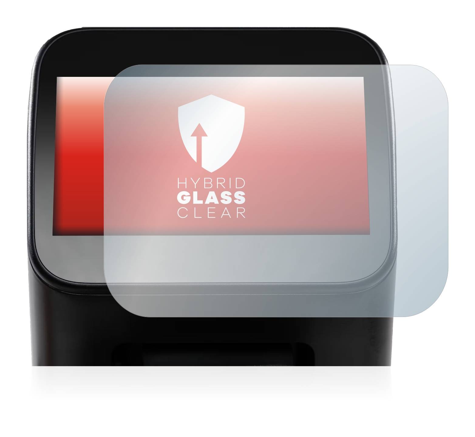 upscreen Hybrid Glass Clear Premium Schutzglas Folie für Shaper Origin