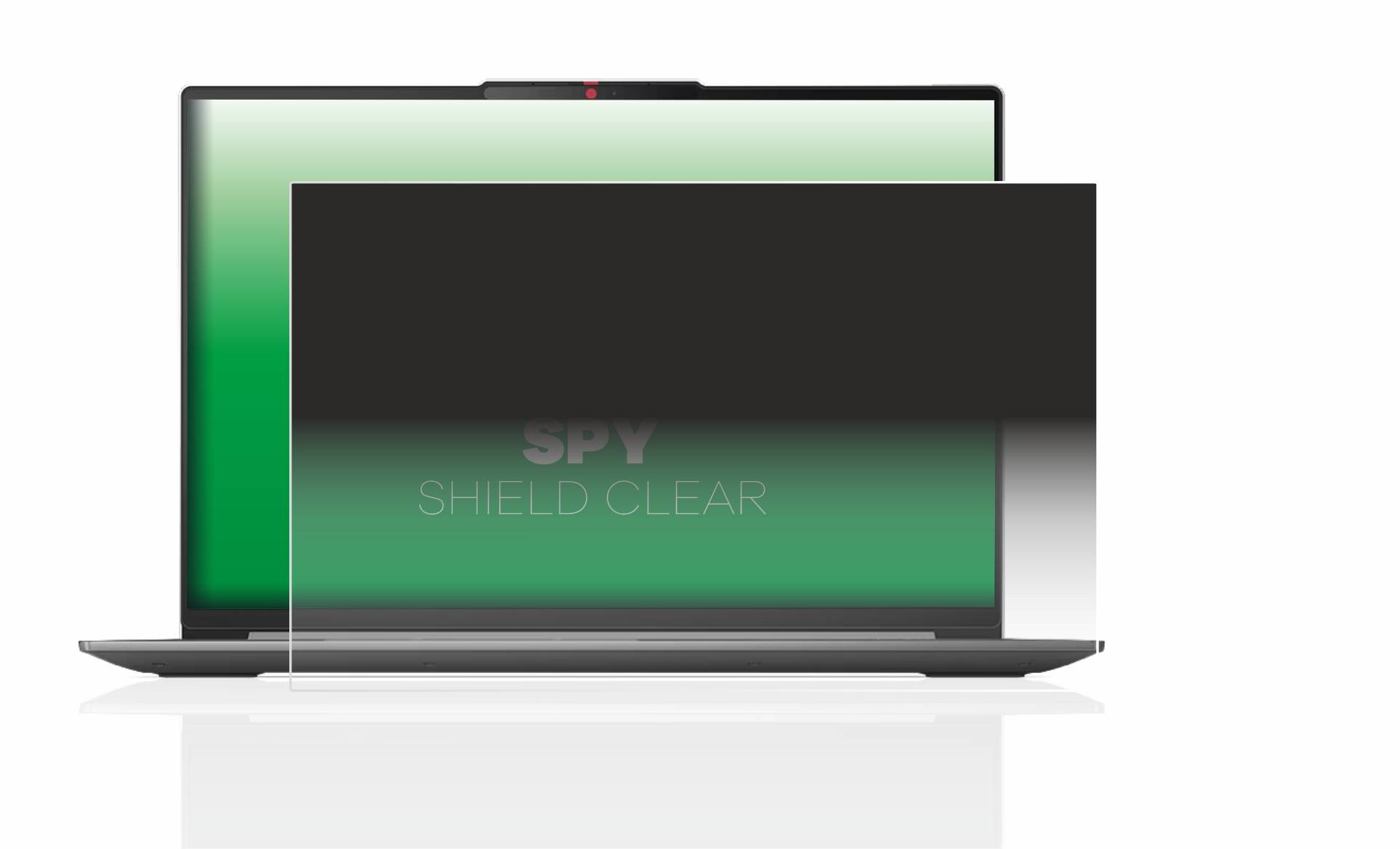 upscreen Spy Shield Clear Premium Blickschutzfolie für Lenovo IdeaPad Slim 5i Gen 8