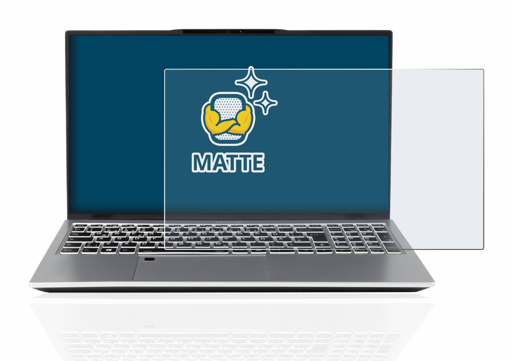 BROTECT Matte Displayschutzfolie für Wortmann Terra Mobile 1551 - Entspiegelt,