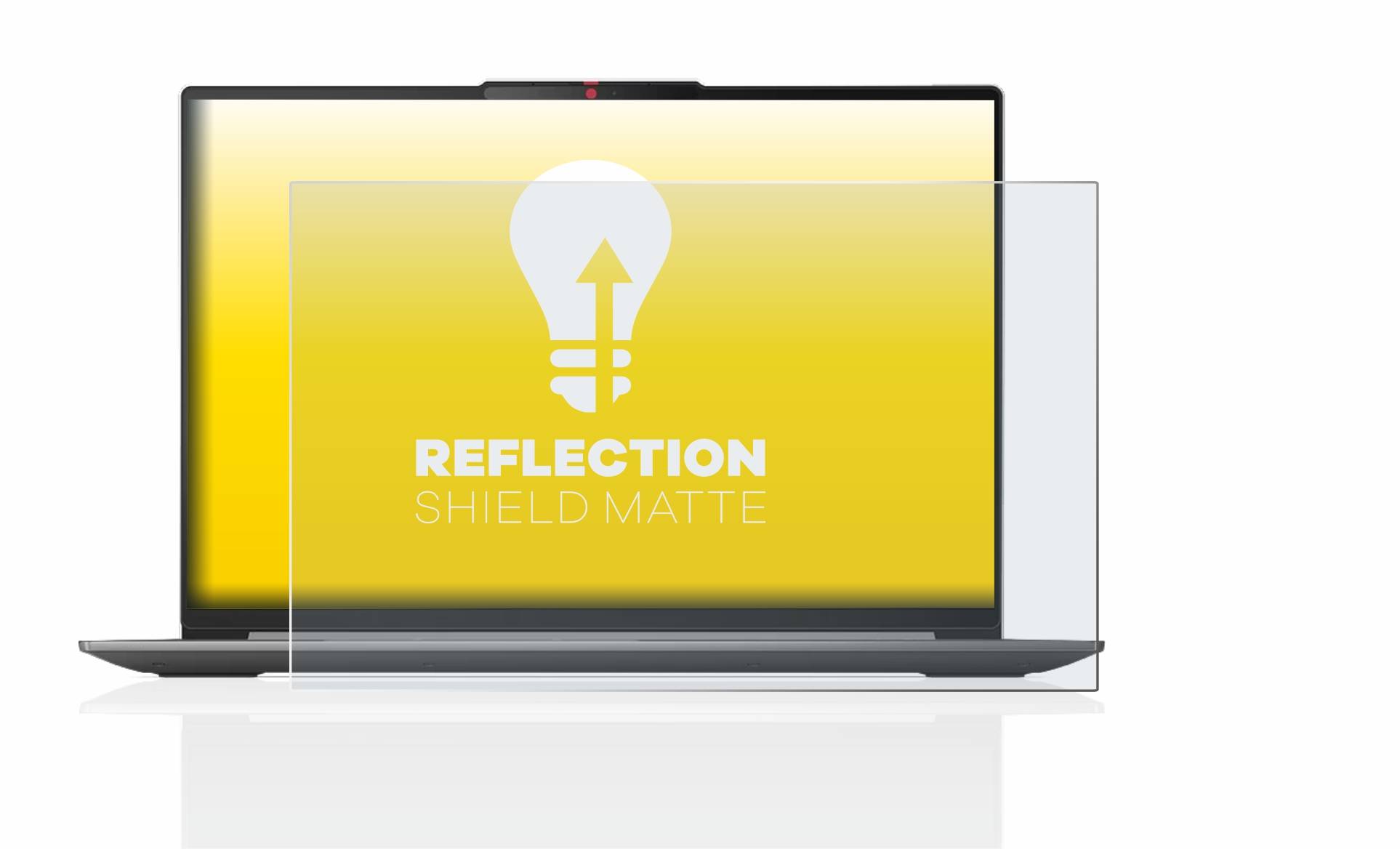 upscreen Reflection Shield Matte Premium Displayschutzfolie für Lenovo IdeaPad Slim 5i Gen 8