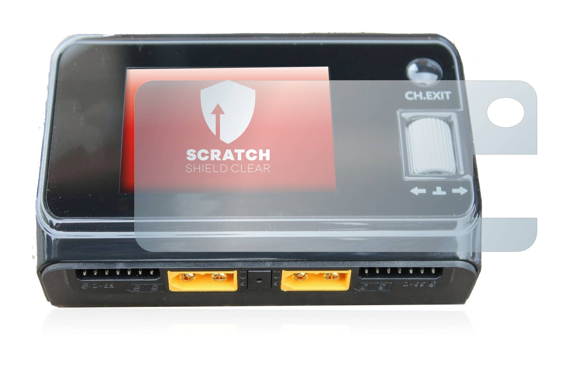 upscreen Scratch Shield Clear Premium Displayschutzfolie für ToolkitRC M6D Dual