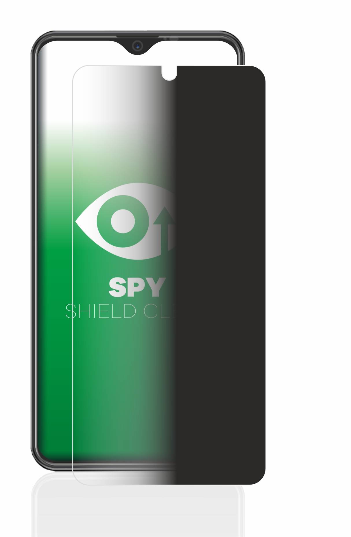 upscreen Blickschutzfolie für Beafon M6s premium Anti-Spy Privacy Blaulichtschutz Sichtschutzfolie