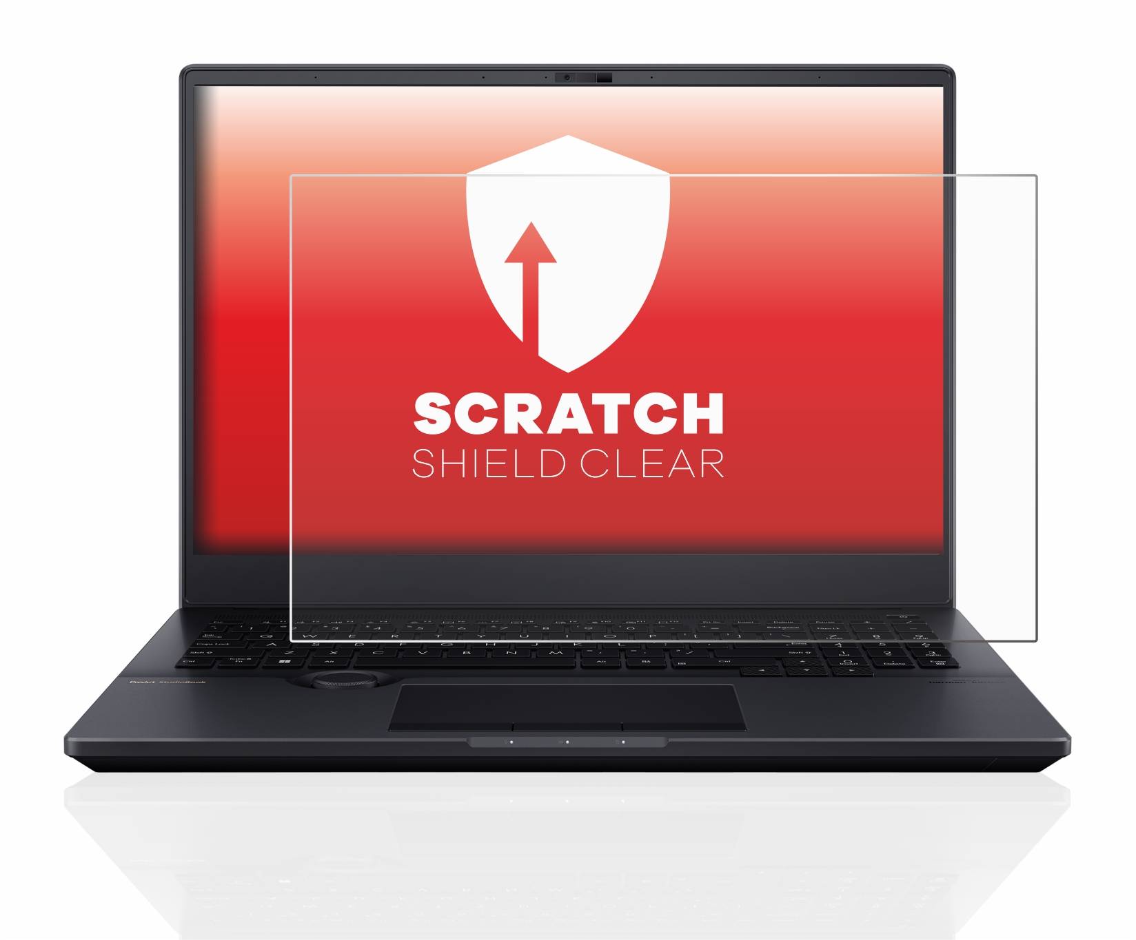 upscreen Scratch Shield Clear Premium Displayschutzfolie für Asus ProArt StudioBook 16