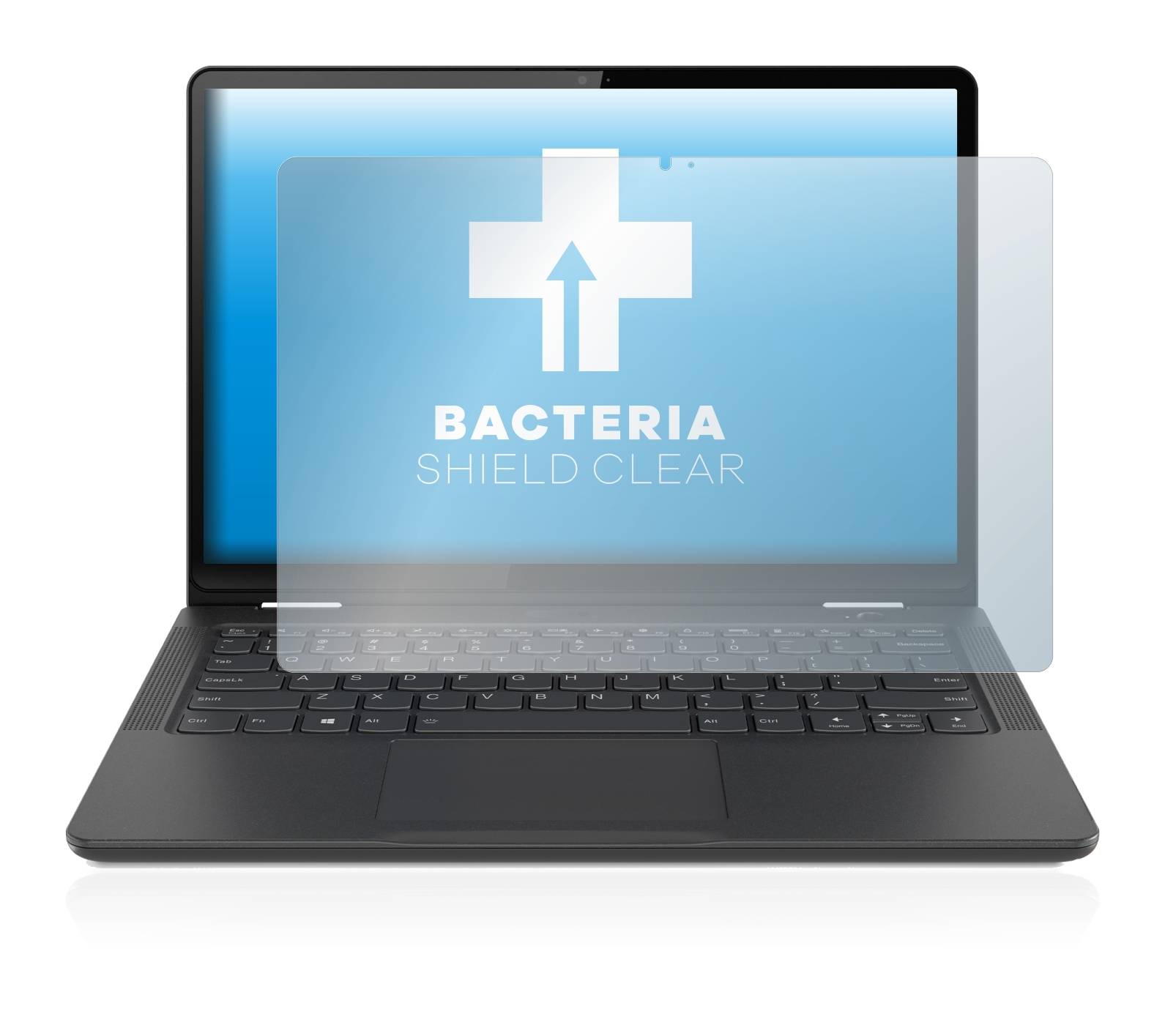 upscreen Bacteria Shield Clear Premium Antibakterielle Displayschutzfolie für Lenovo Yoga