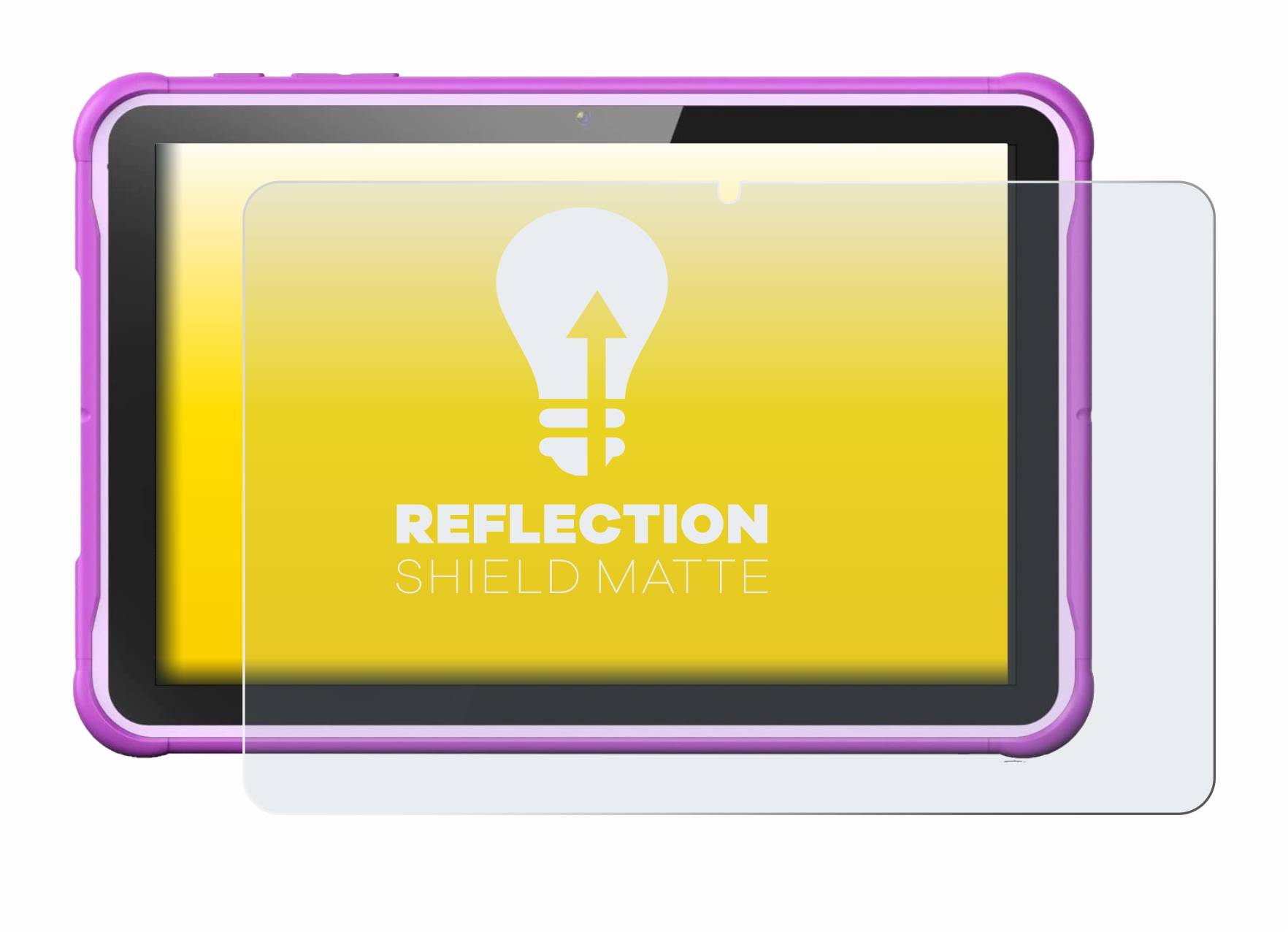upscreen Reflection Shield Matte Premium Displayschutzfolie für Pritom