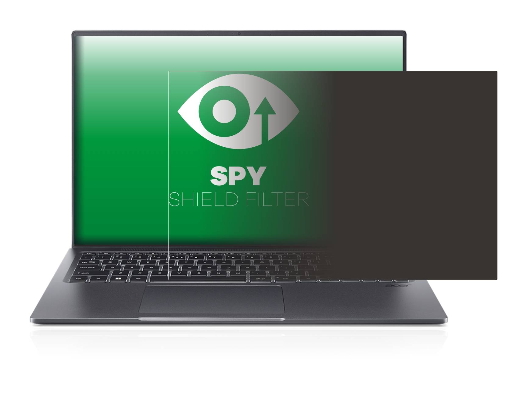 upscreen Spy Shield Filter Premium Blickschutzfilter für Acer Swift X