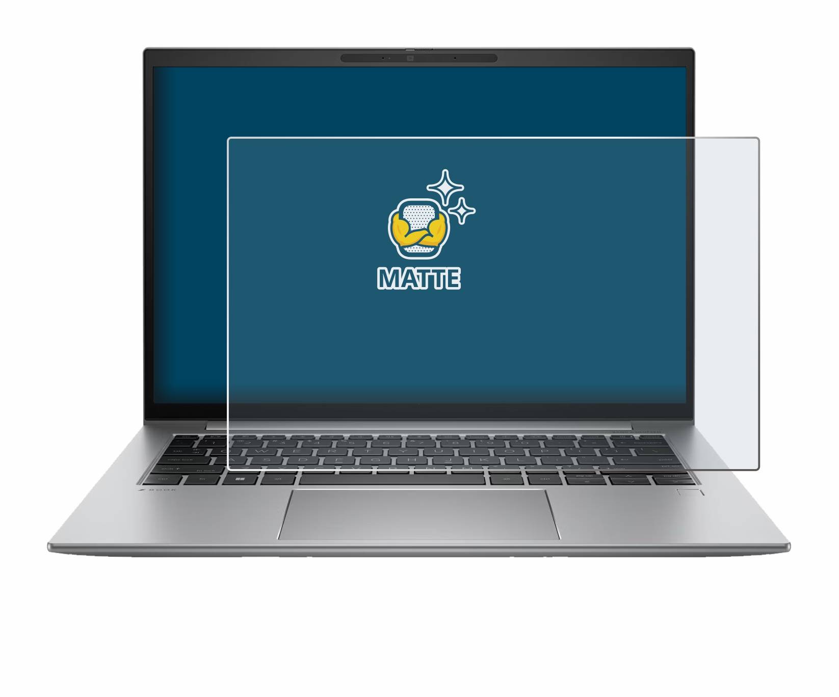 BROTECT Matte Displayschutzfolie für HP Zbook Firefly 14 G9 - Entspiegelt,