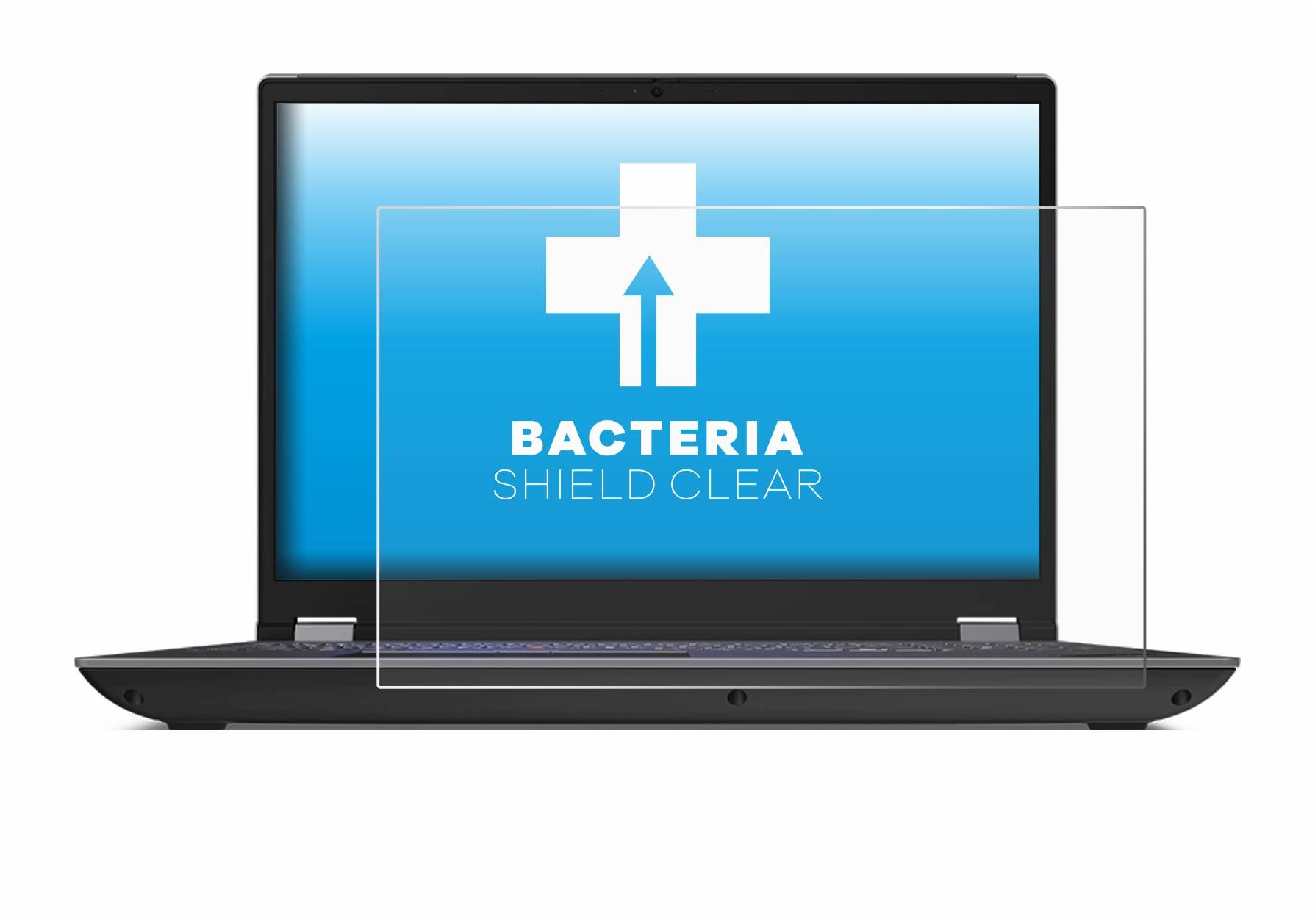 upscreen Bacteria Shield Clear Premium Antibakterielle Displayschutzfolie für Lenovo