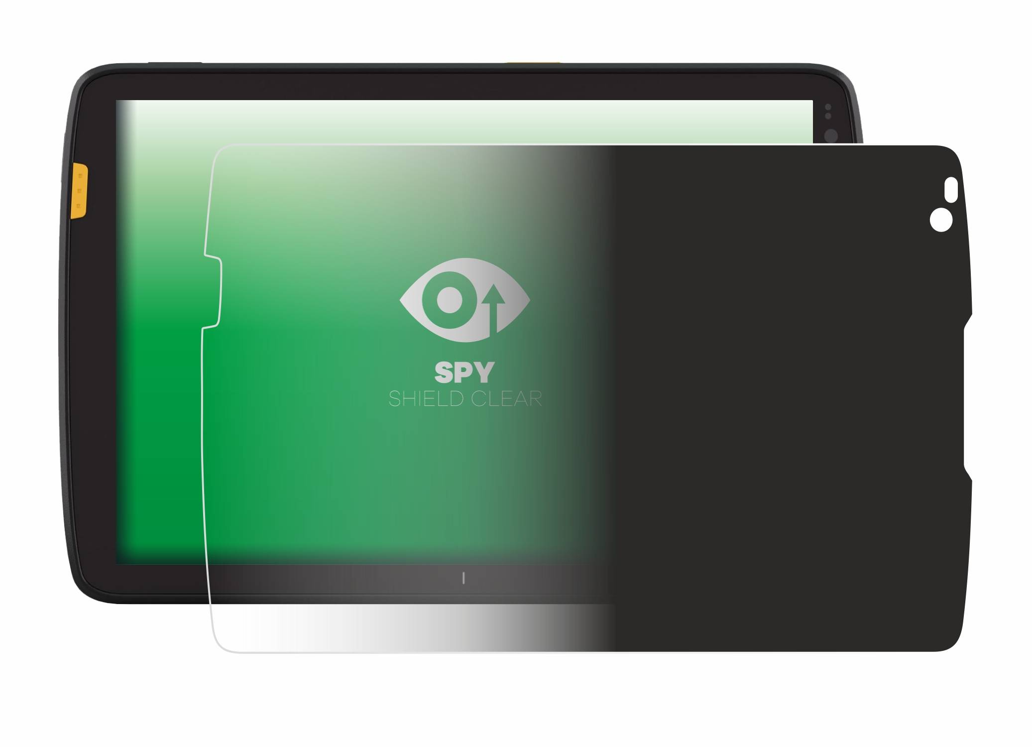 upscreen Spy Shield Clear Premium Blickschutzfolie für Zebra ET 40/45